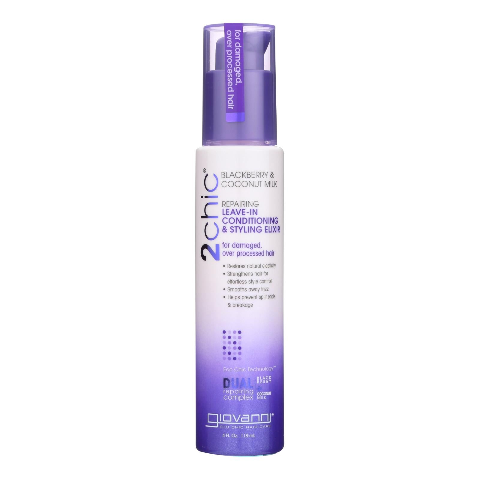 Giovanni 2chic Repairing Leave-in Elixir, 4oz