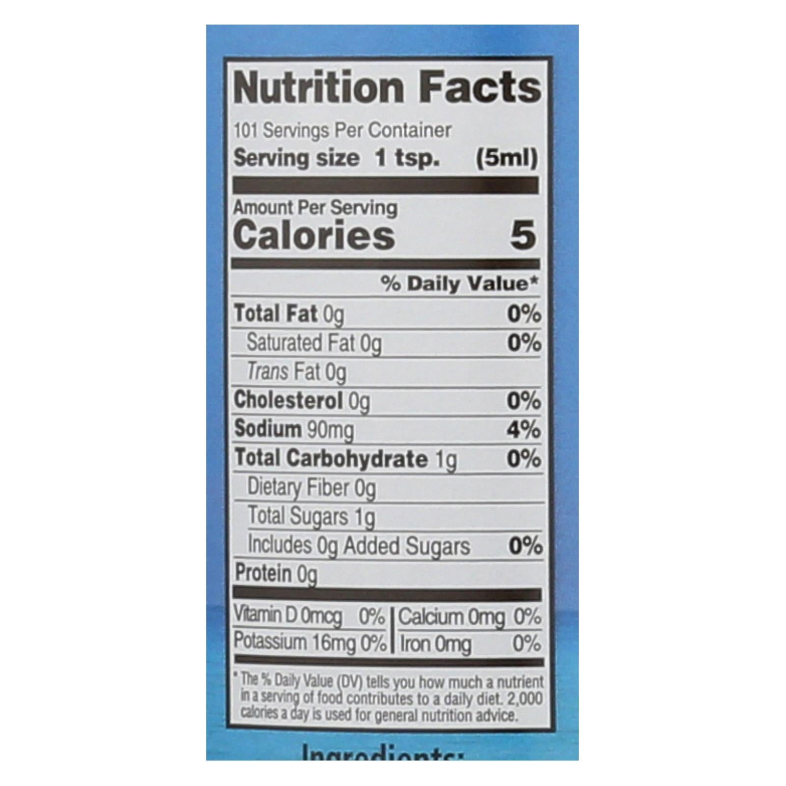 Coconut Secret Coconut Seasoning Sauce, 16.9 Fl Oz, 6-Pack
