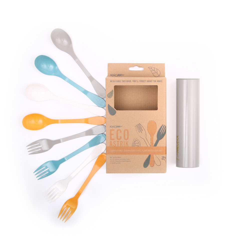 Eco 8 Piece Flatware Set and Carry Case