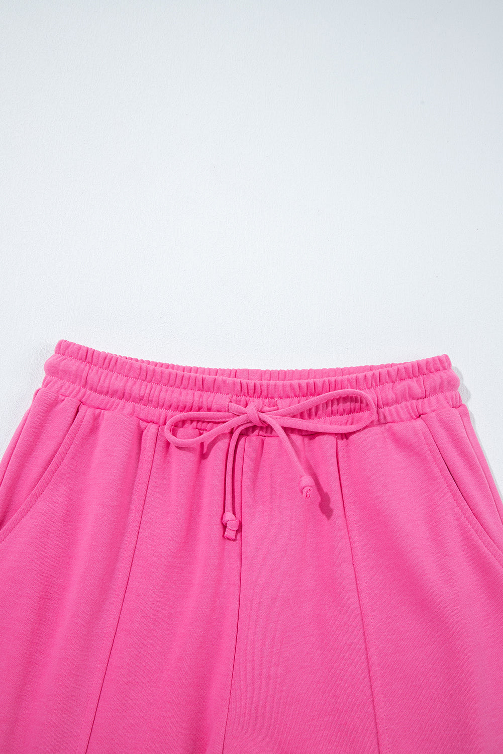 Solid Half-Button Pullover and Jogger Pants Set