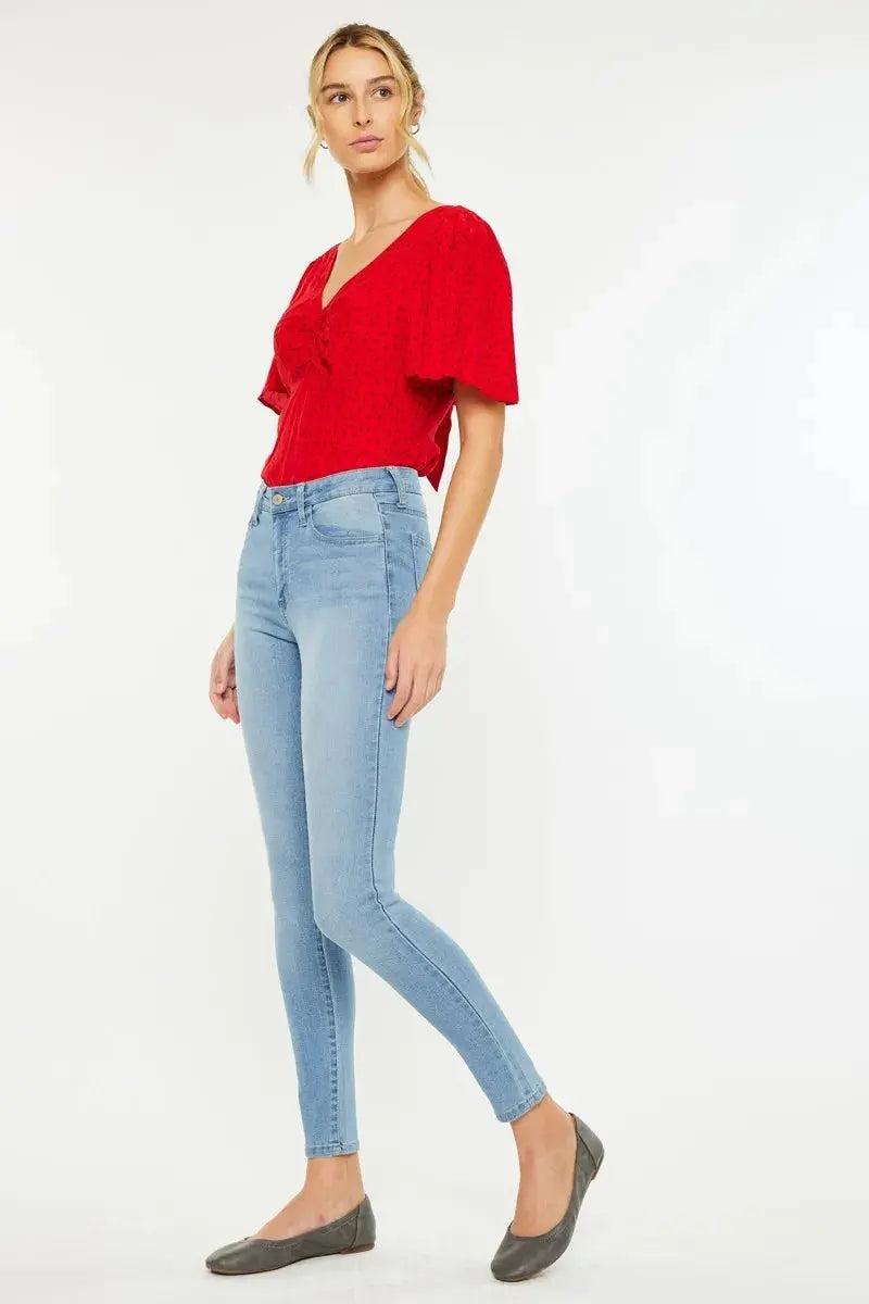 High Rise Super Kancan Skinny Jeans