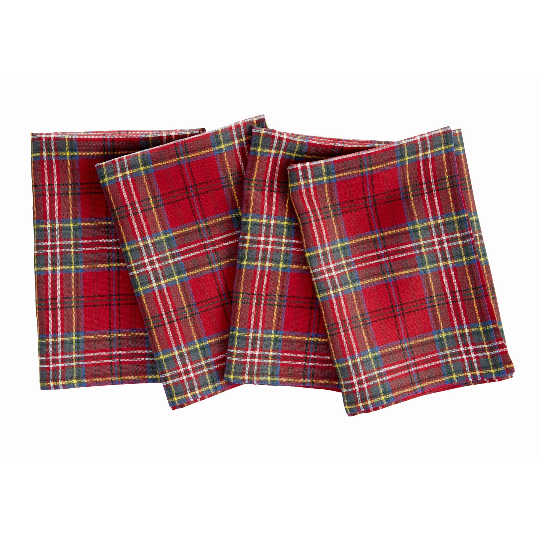 Classic Tartan Plaid Napkins, Set of 4