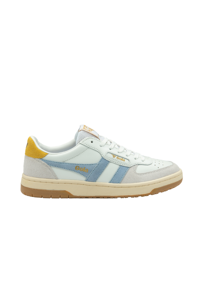 Gola Classics Women's Hawk Sneakers - White/Air/Pollen