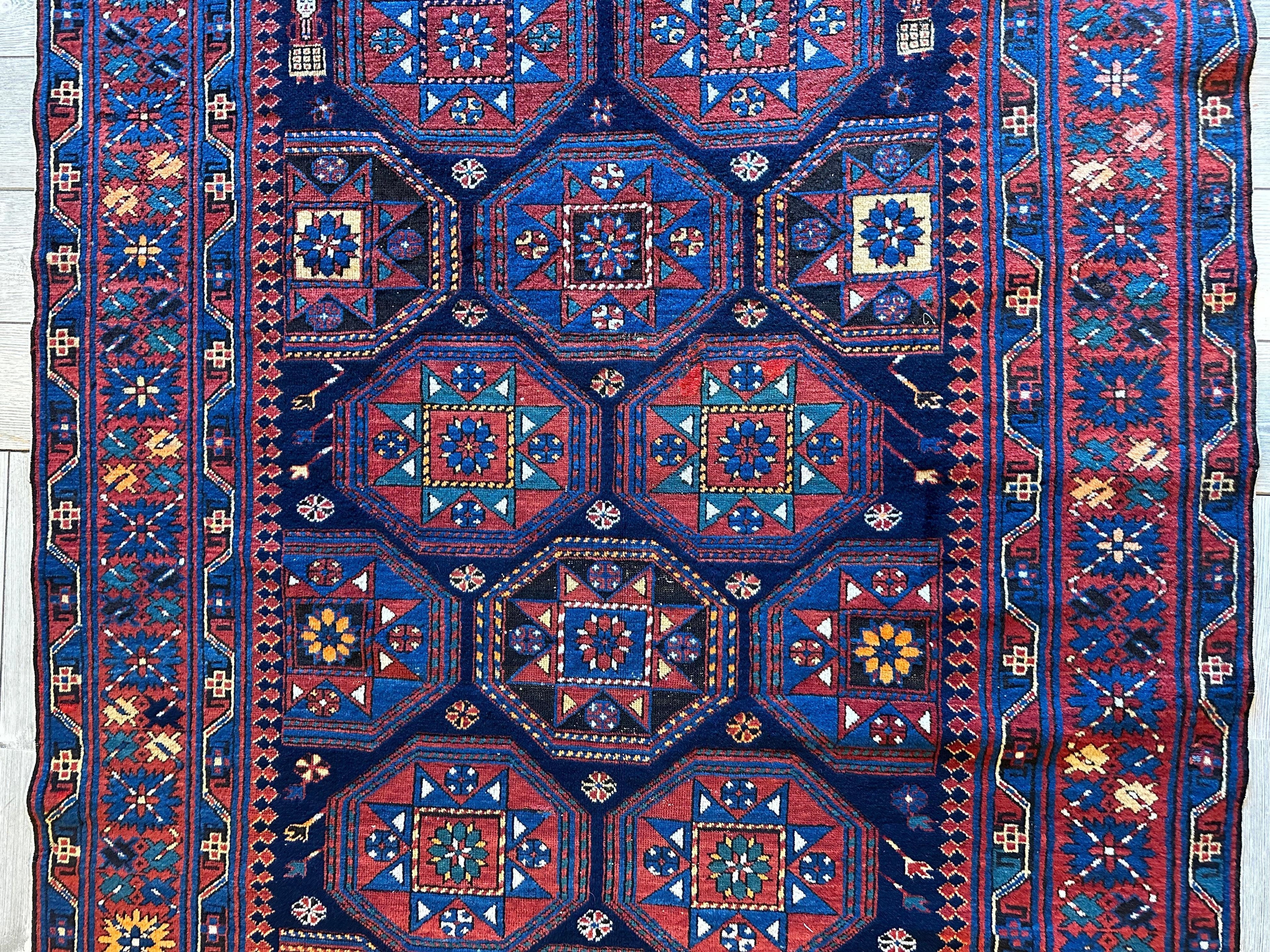 1880's Antique Shirvan 5x10 Area Rug