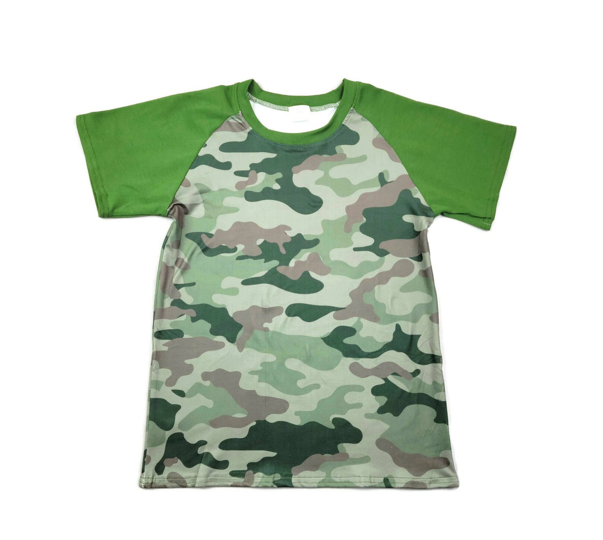 Camo Milk Silk Raglan