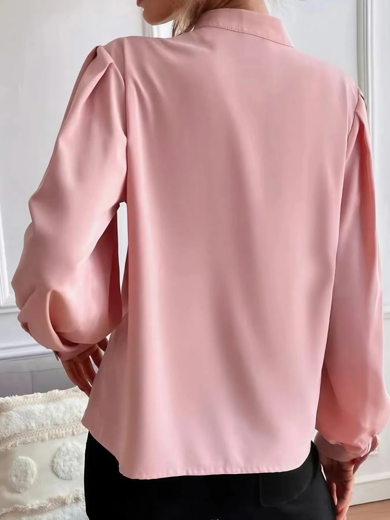 Button Up Long Sleeve Shirt 100 Percent Polyester Durable