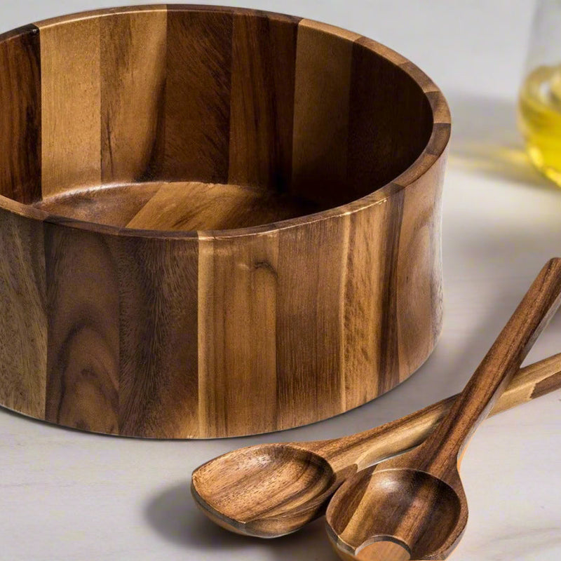 Extra Large Salad Bowl with Servers - 328C3