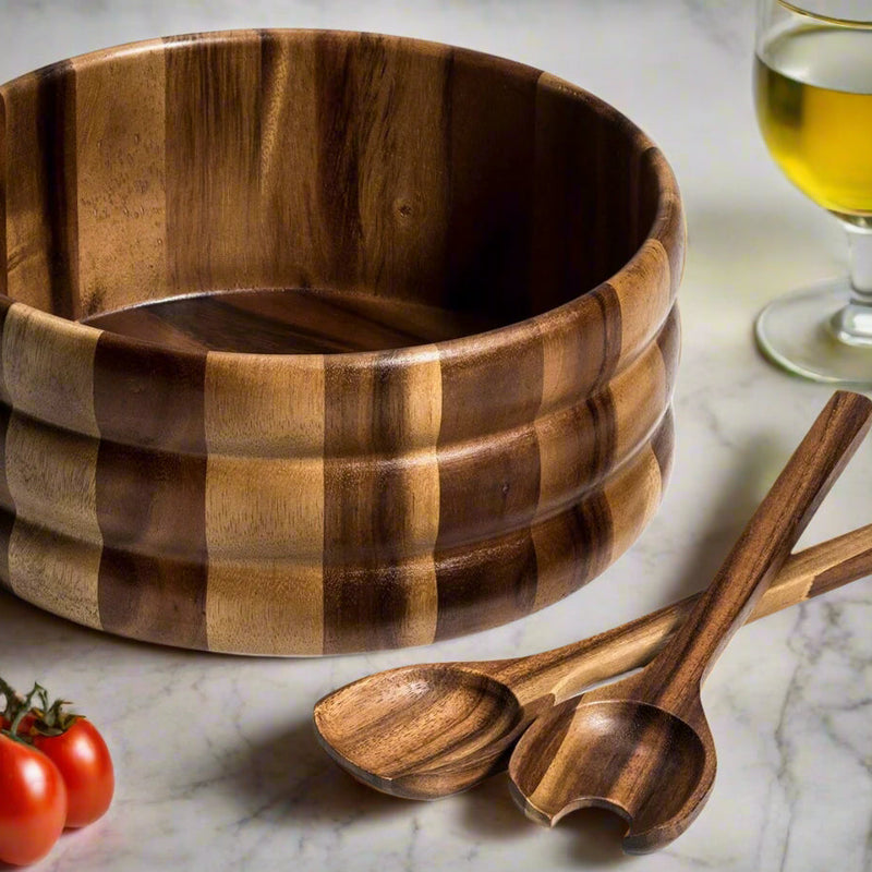 Extra Large Salad Bowl with Servers - 330C3