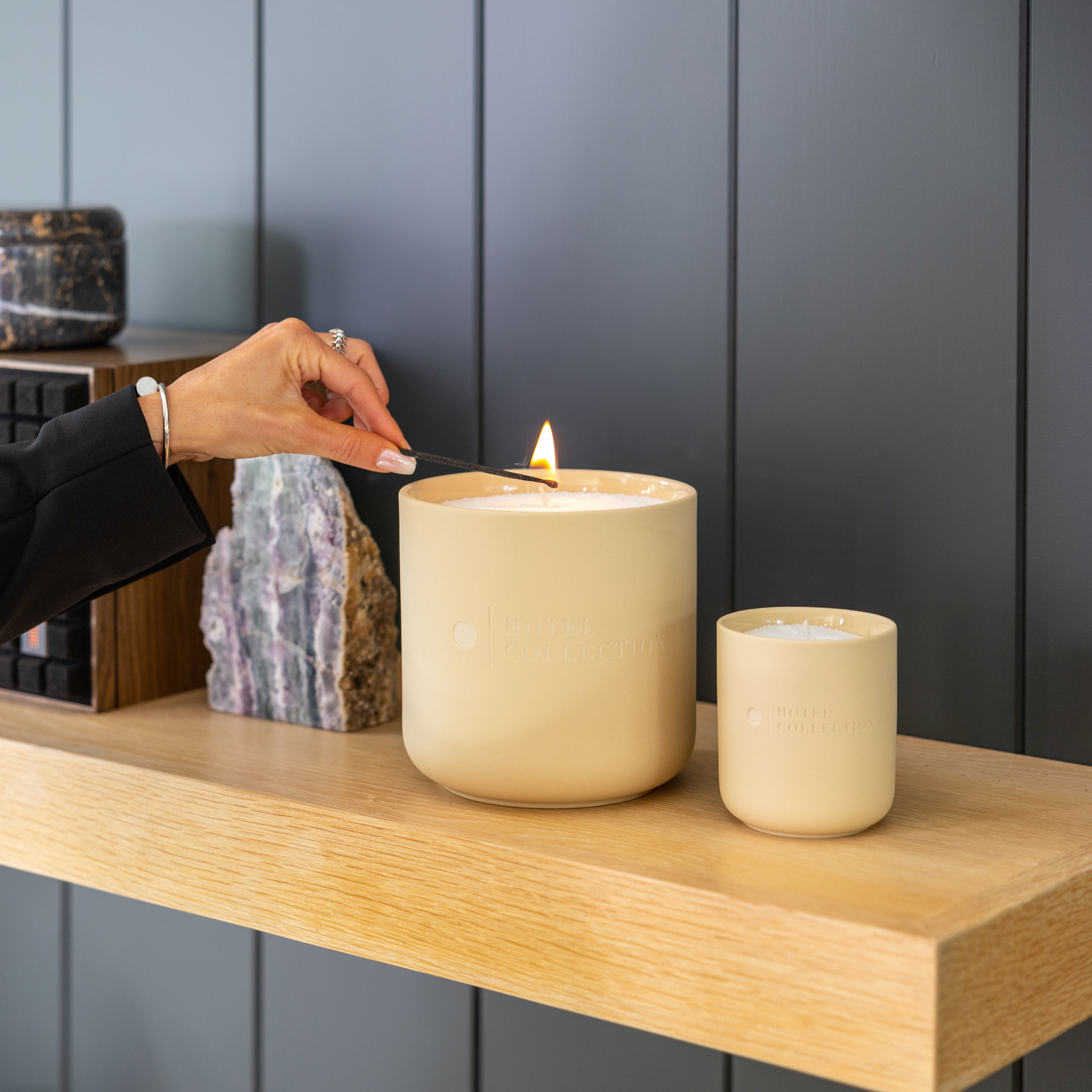 Grande Ceramic Sand Wax Set