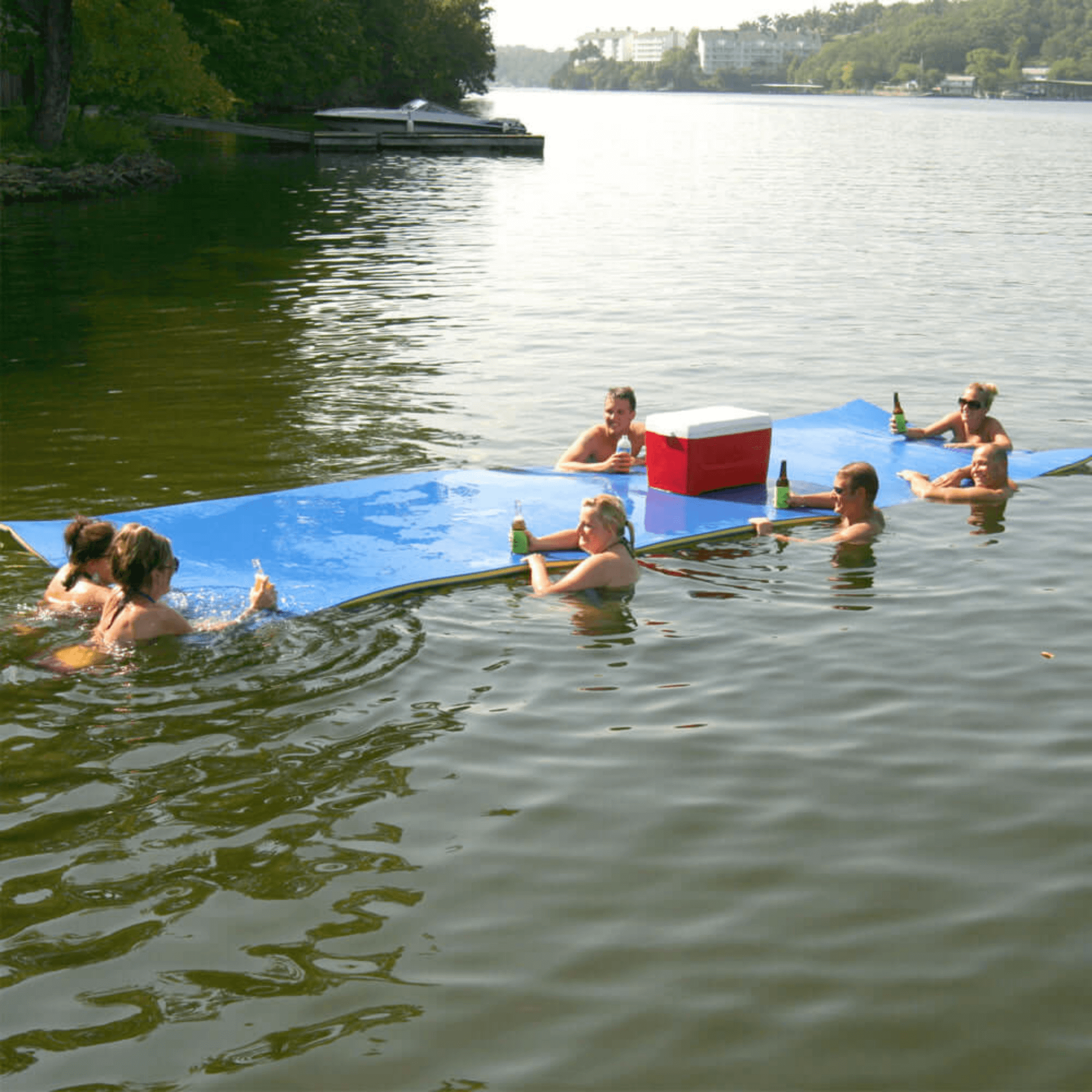 WOW Watersports 20x6' Chillraft Includes Heavy-Duty Tether Cord Assembly