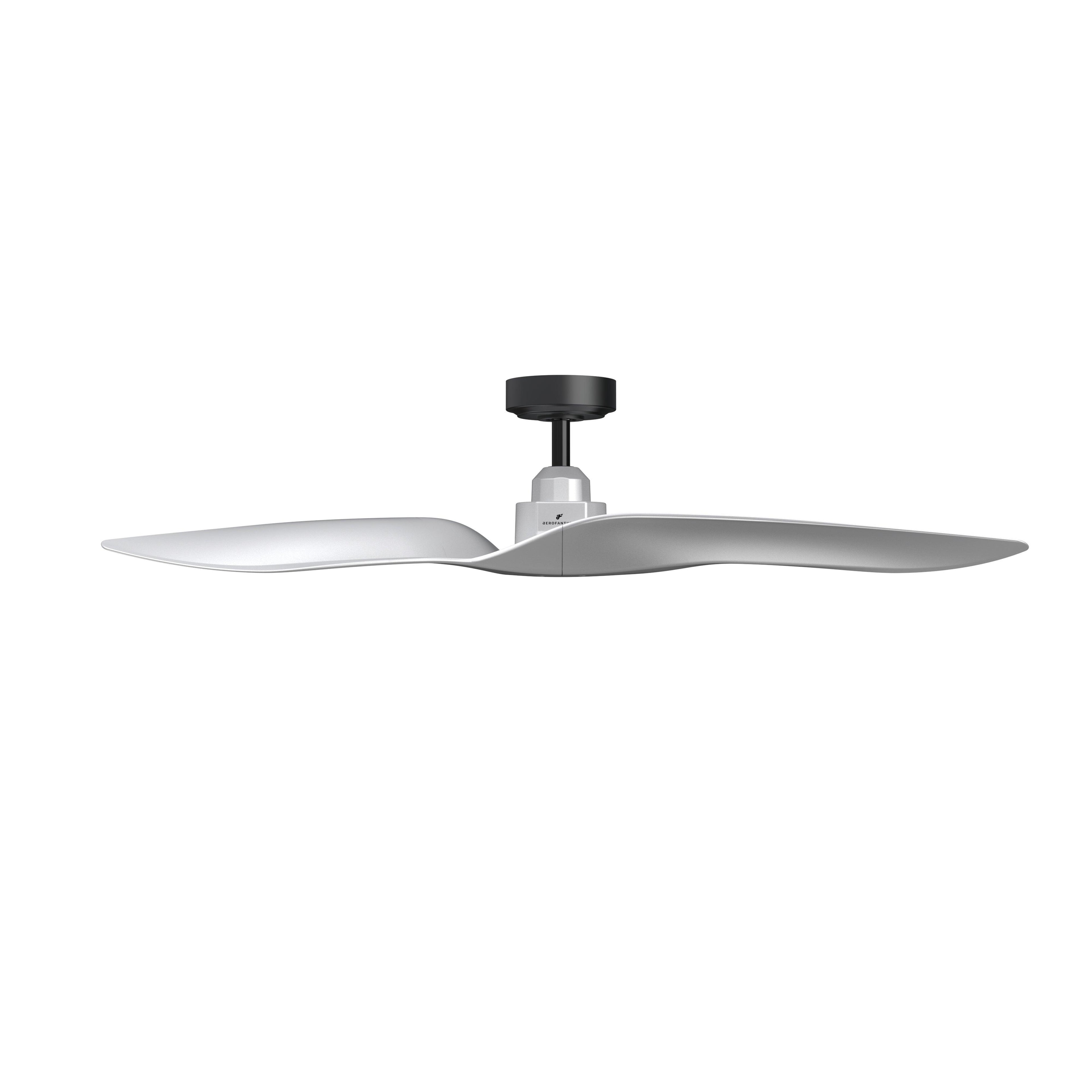 52" Punjab Industrial DC Motor Downrod Mount Reversible Ceiling Fan with Remote Control