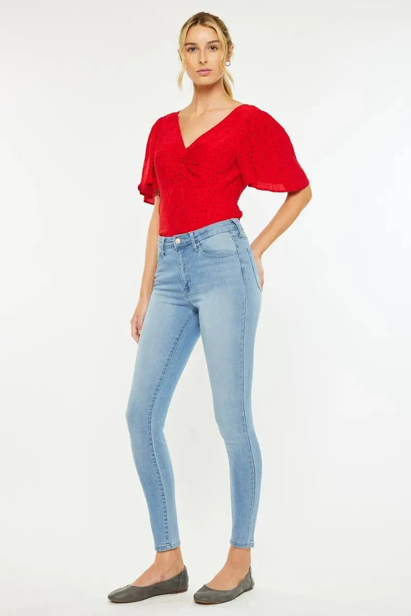 High Rise Super Kancan Skinny Jeans