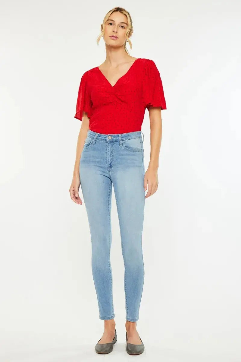 High Rise Super Kancan Skinny Jeans