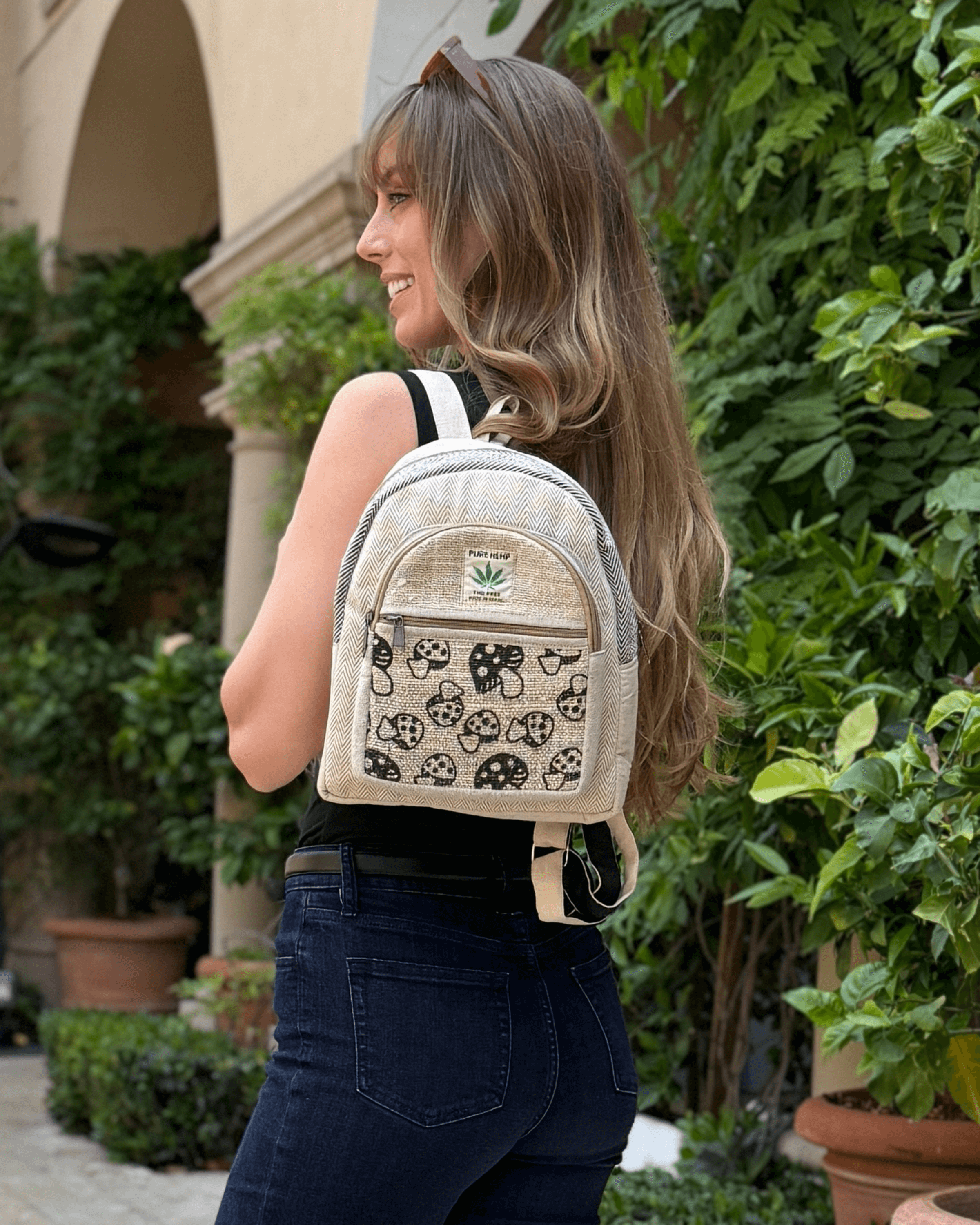 Kathmandu Collection Mini Hemp Mushroom Backpack