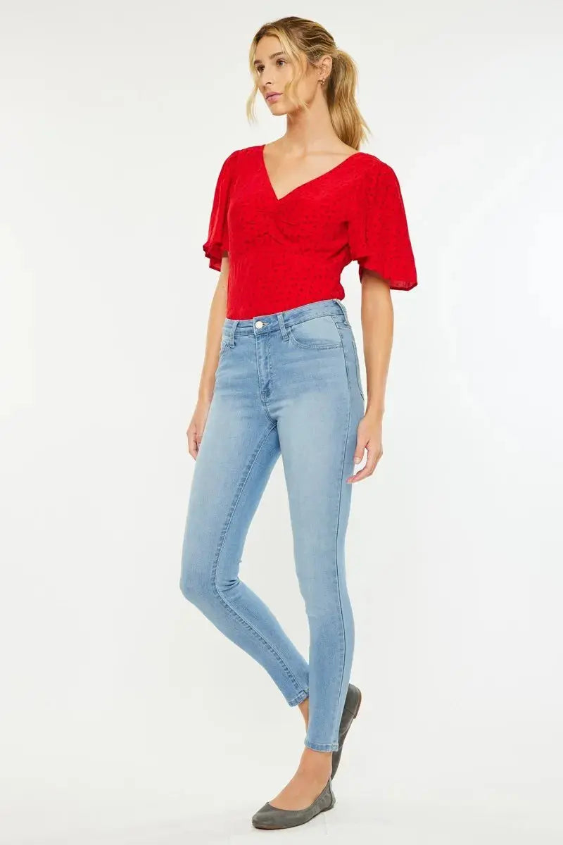 High Rise Super Kancan Skinny Jeans