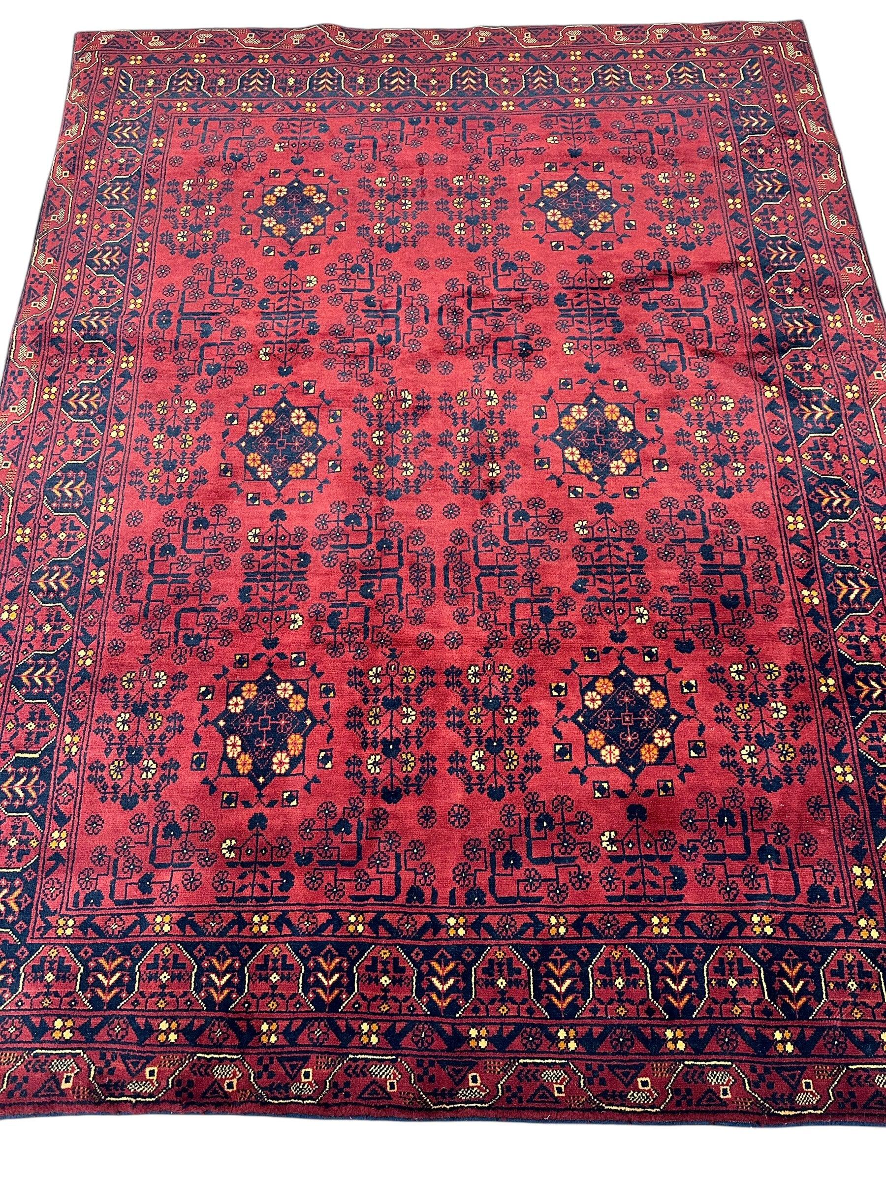 Afghani Area Rug I Turkoman Khal Mohammadi 4’9” x 6’2”
