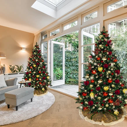 9FT Pre-Decorated PVC Tree