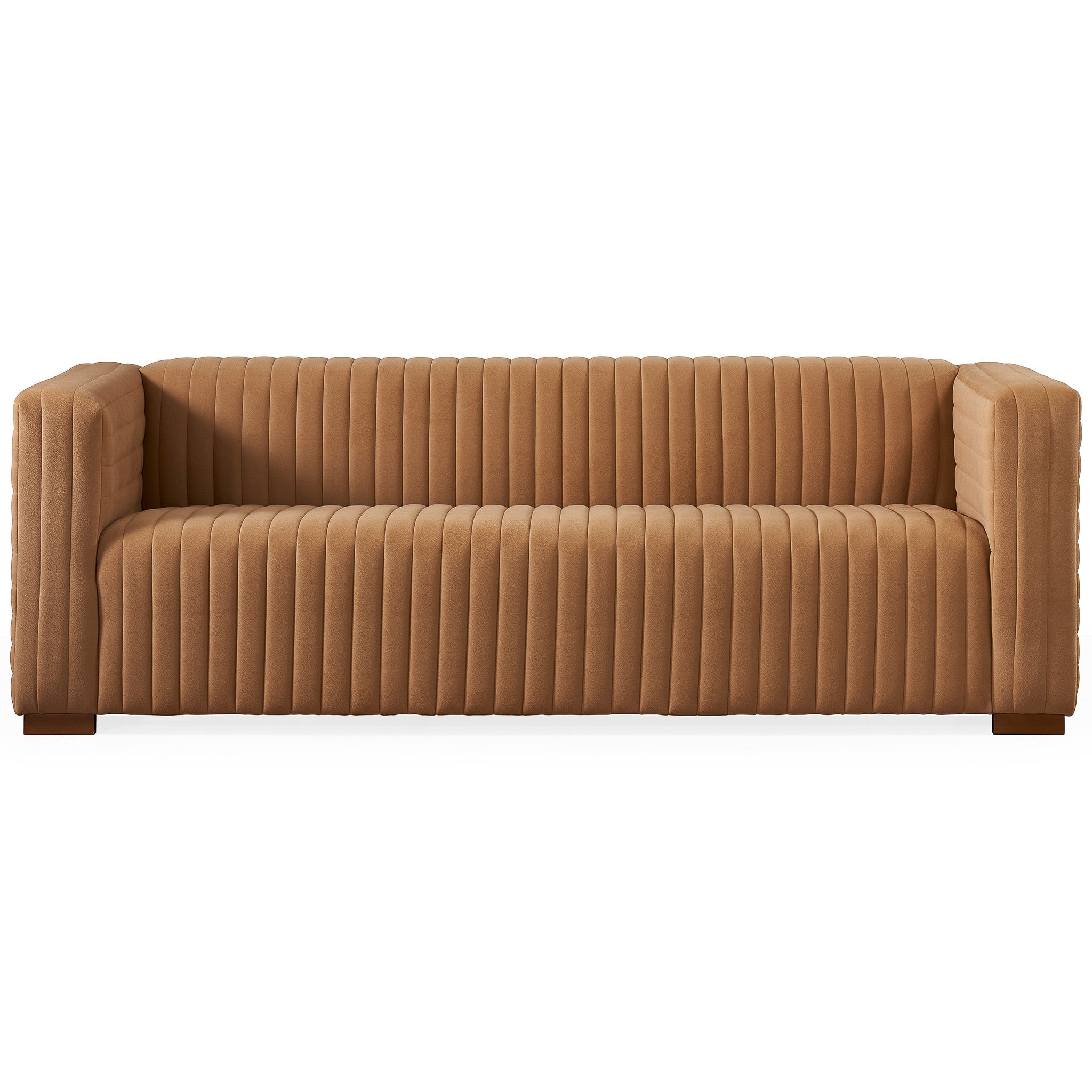 Elara Sofa - Mocha Velvet – Designer Sofa – Curated by SHOPLOBBIE | Fr