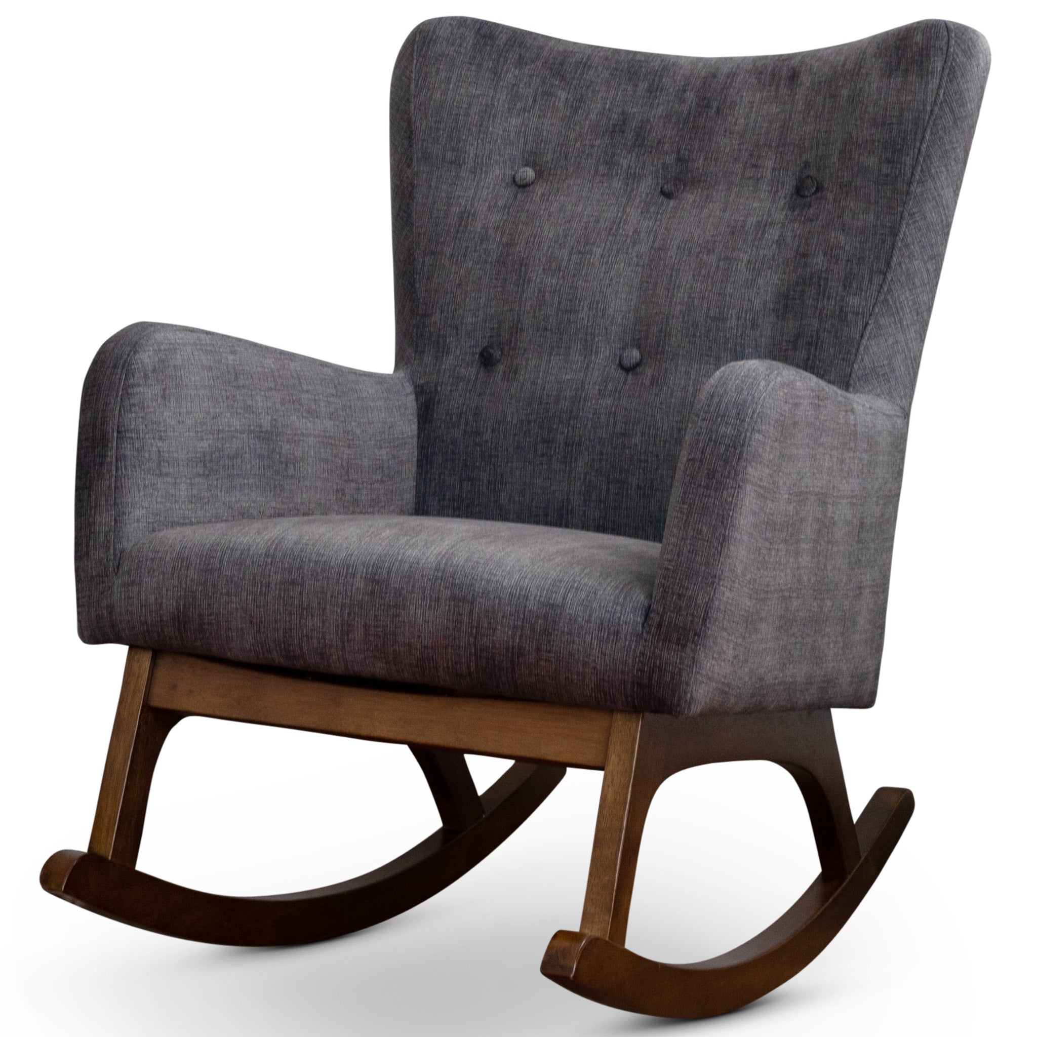Alistair Solid Wood Rocking Chair – Luxury Modern Seating – Curated by