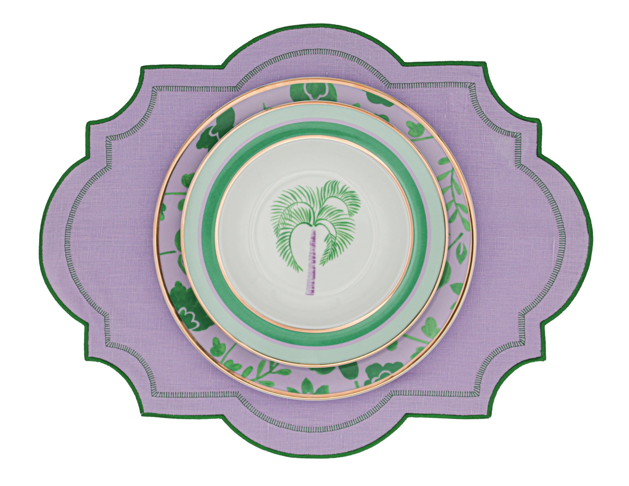 Bernadette Leaf Dinner Plate - Set of 4