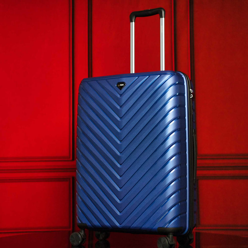 20-inch Blue Carry-On Hardcase Roller Luggage with 360° Wheels