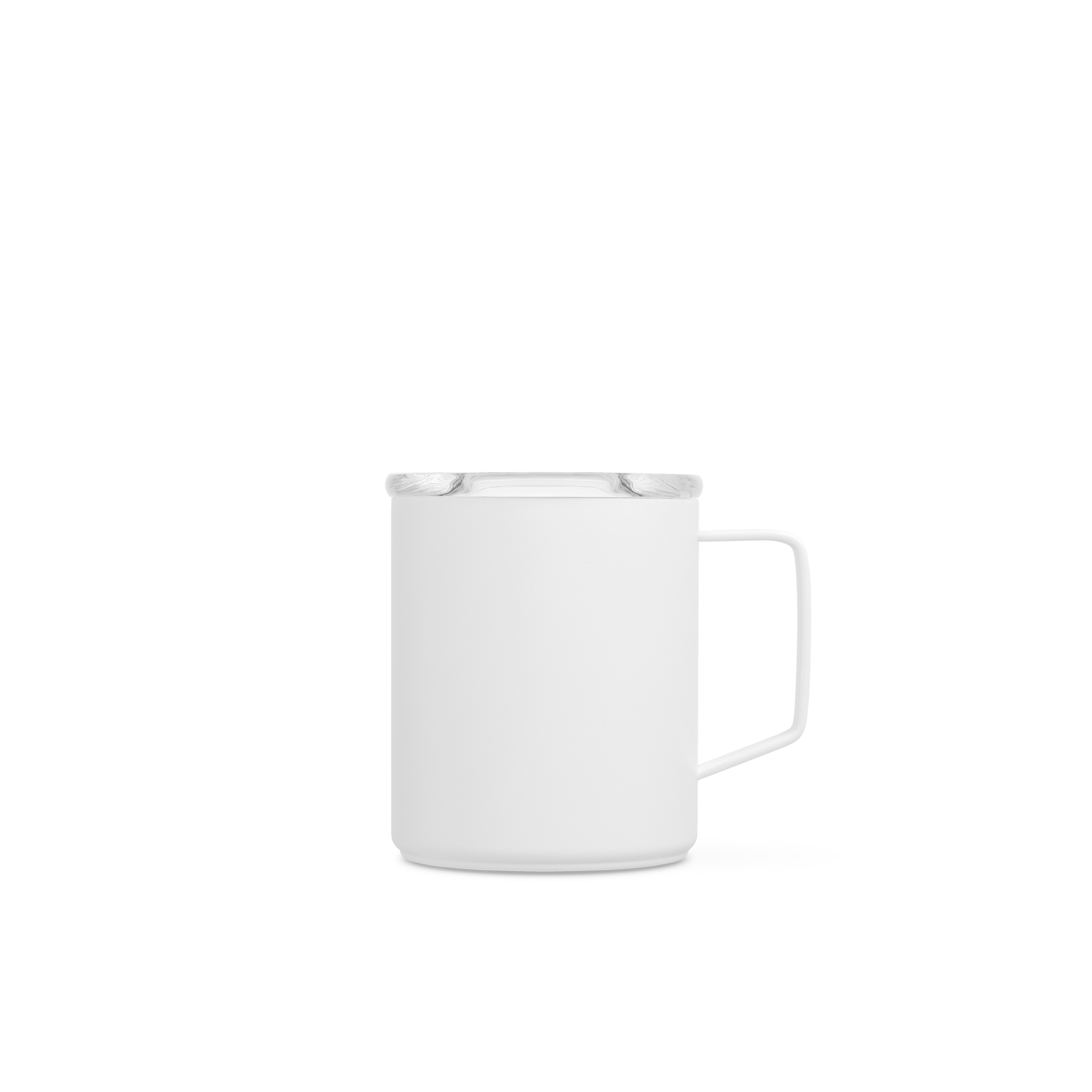 12oz Camp Mug - White