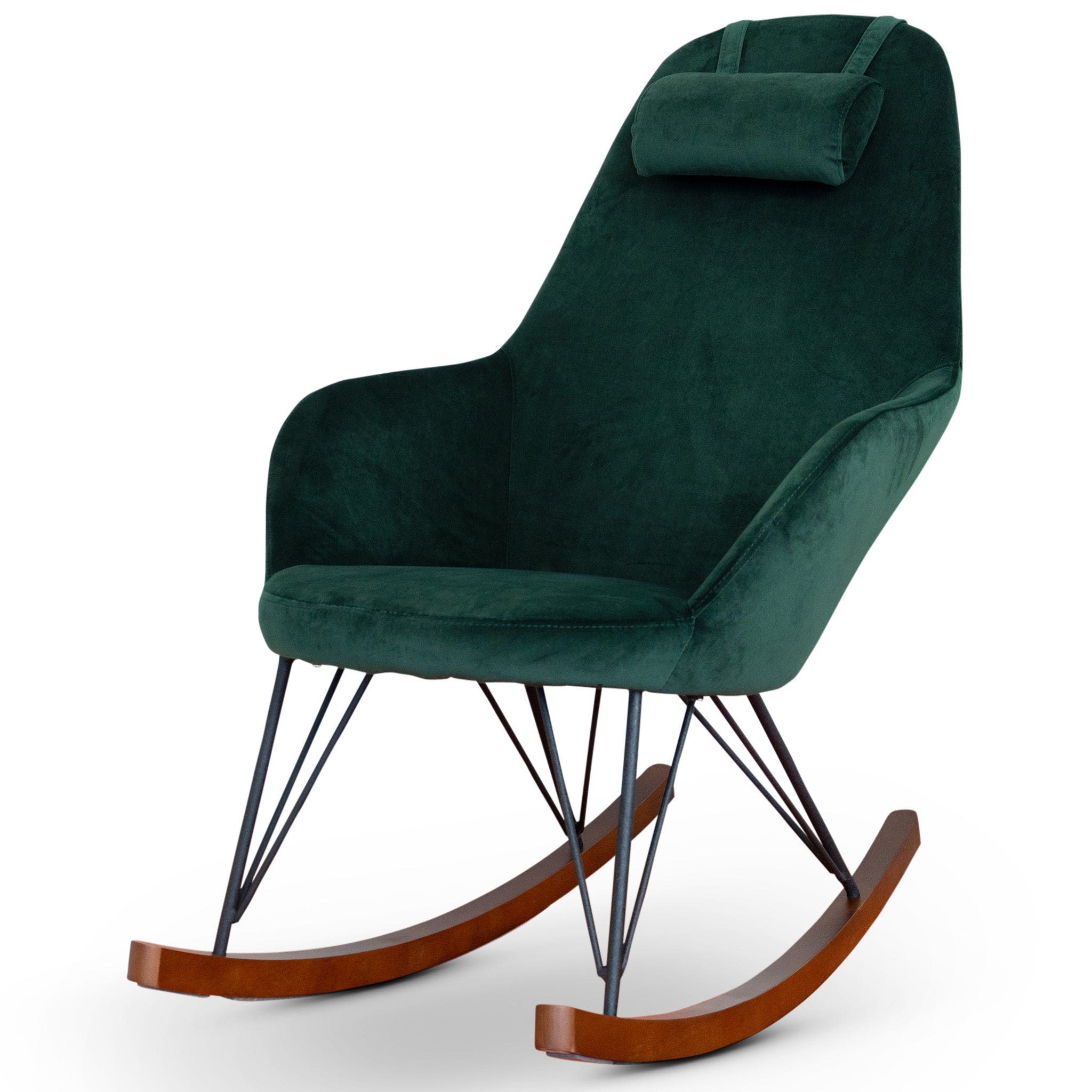 Chloe Mid Century Modern Rocker Livingroom And Bedroom Chair – Luxury
