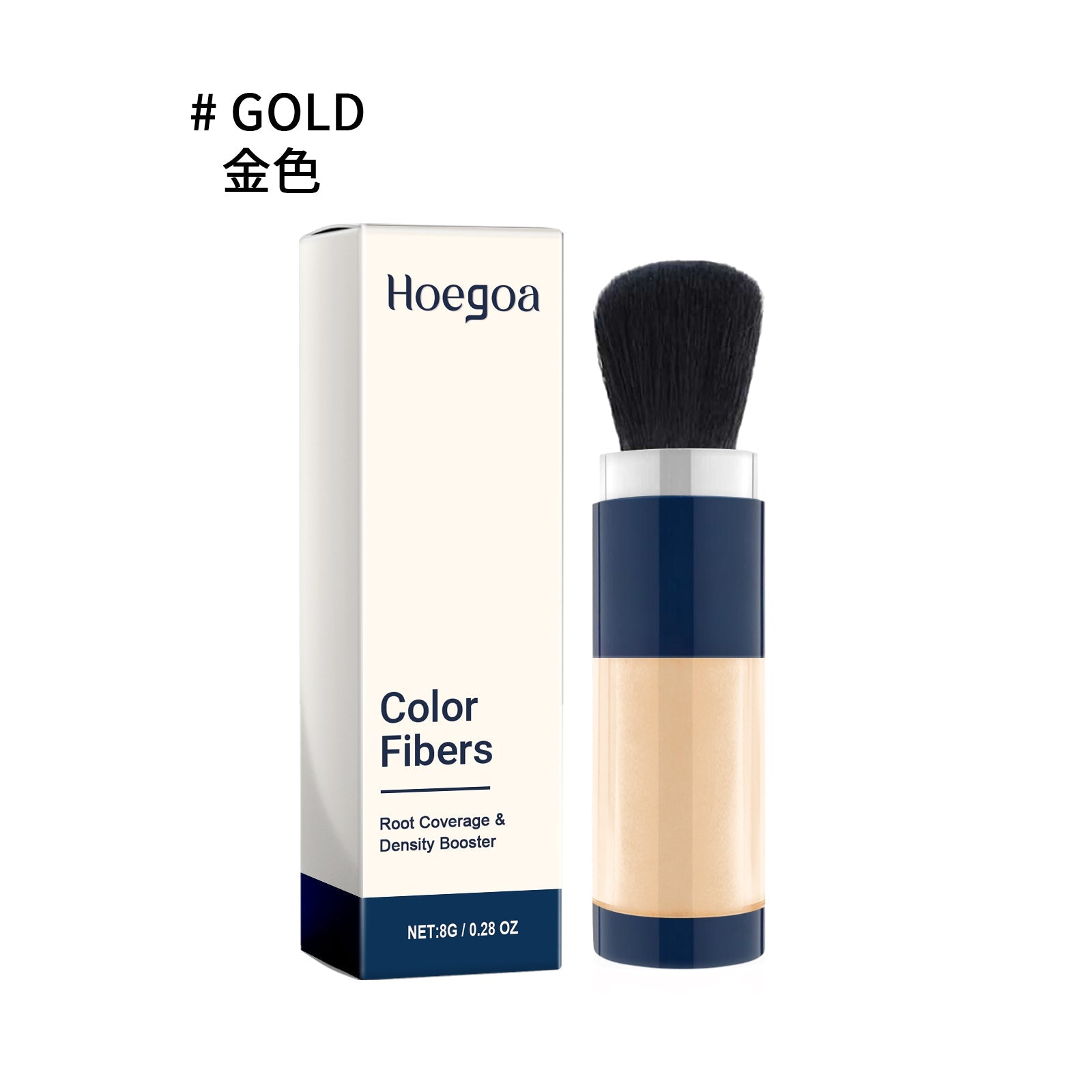 Color Fibers, Fill The Top Of Your Hairline With A Refreshing Fluffy Shade Powder