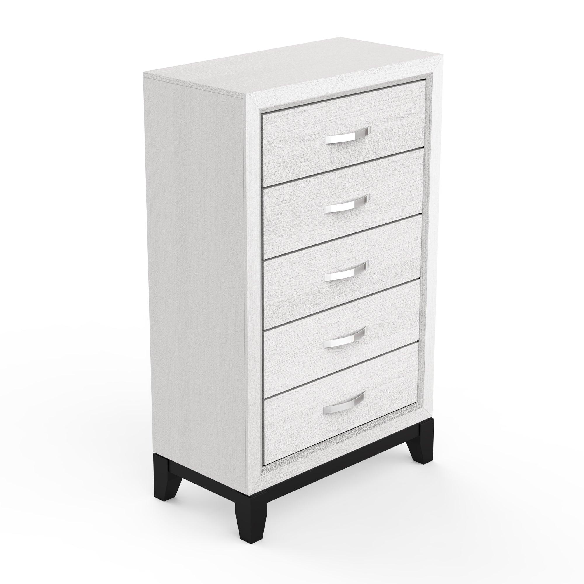 Contemporary 31" Chest with 5-Drawer for Bedroom, Livingroom