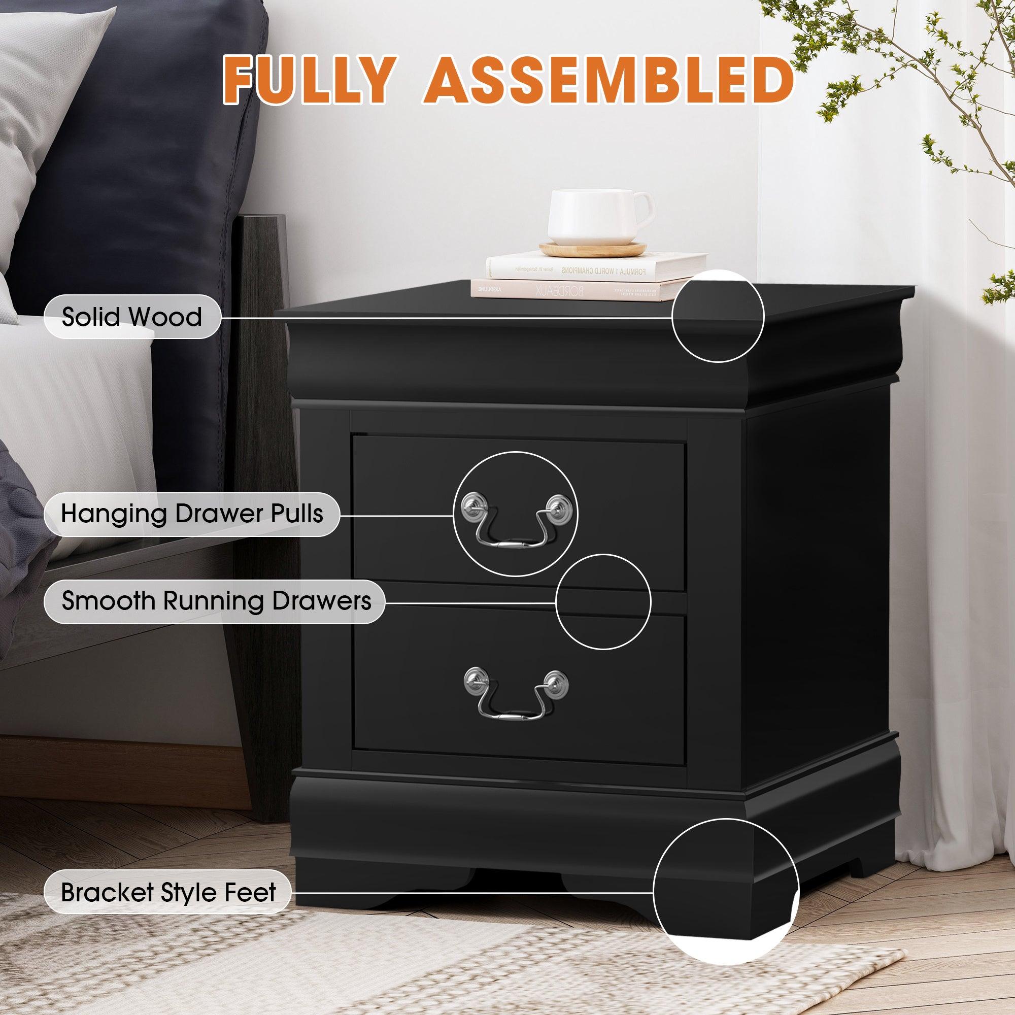 Furniture of America Night Stand Louis Philippe