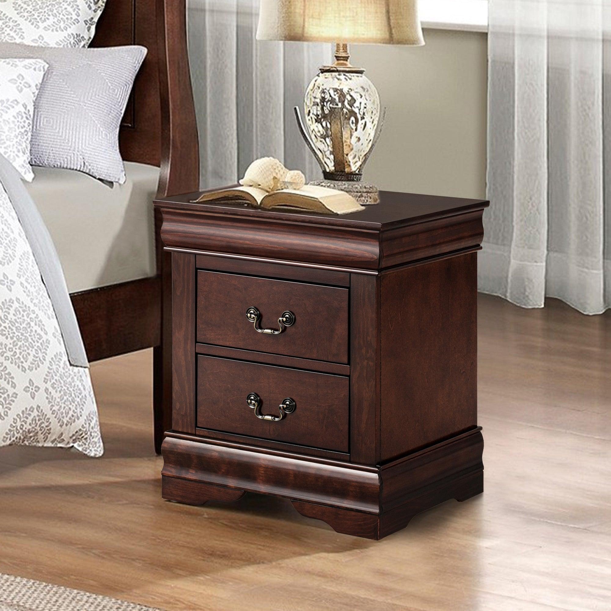 Furniture of America Night Stand Louis Philippe