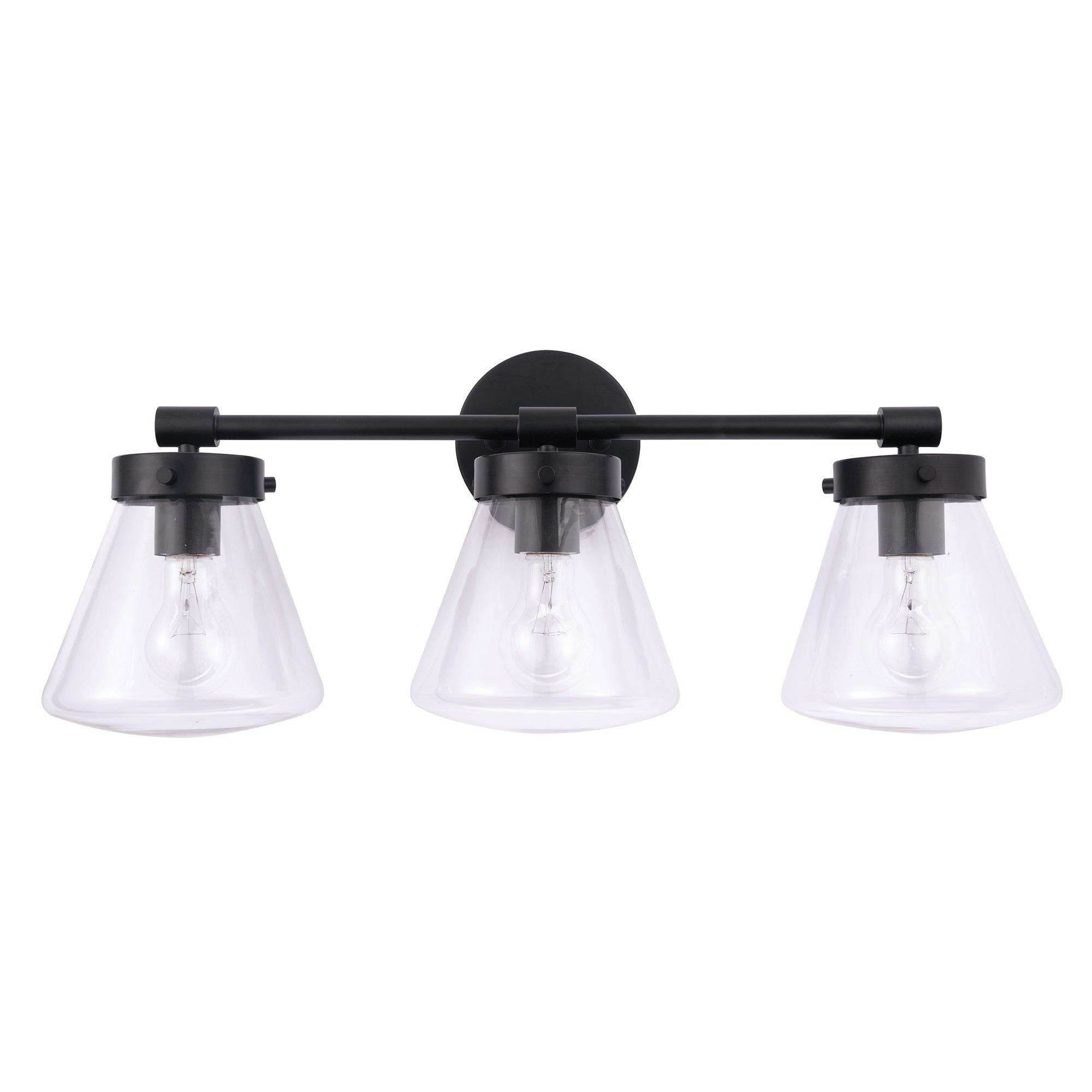 Gleam Modern 3-Light Dimmable Vanity Light