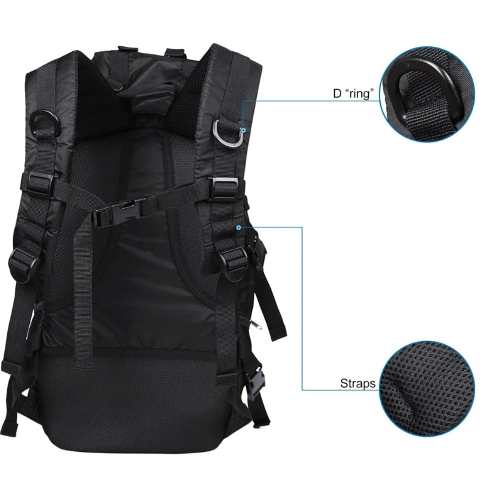 Lightweight hiking backpack