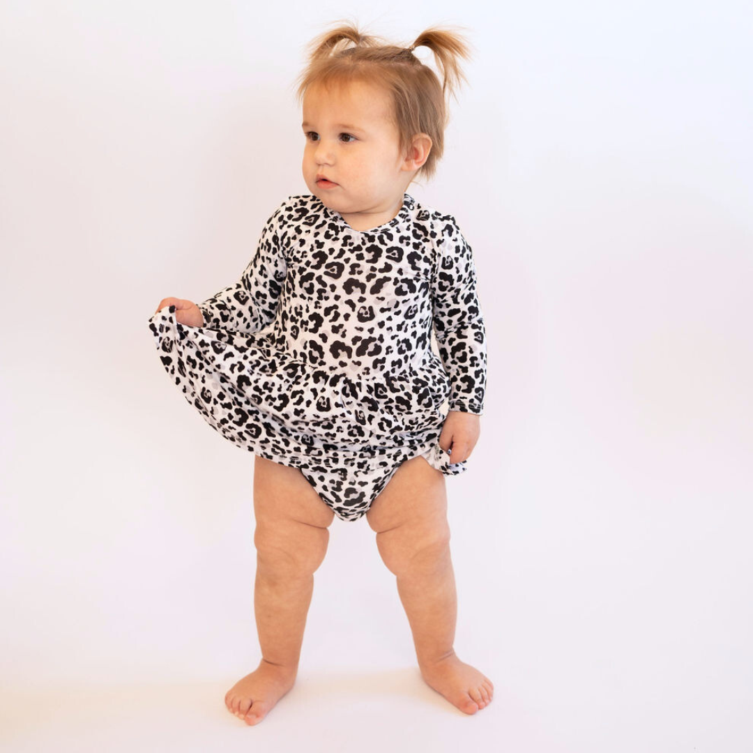 Ruffle Dress Long Sleeve