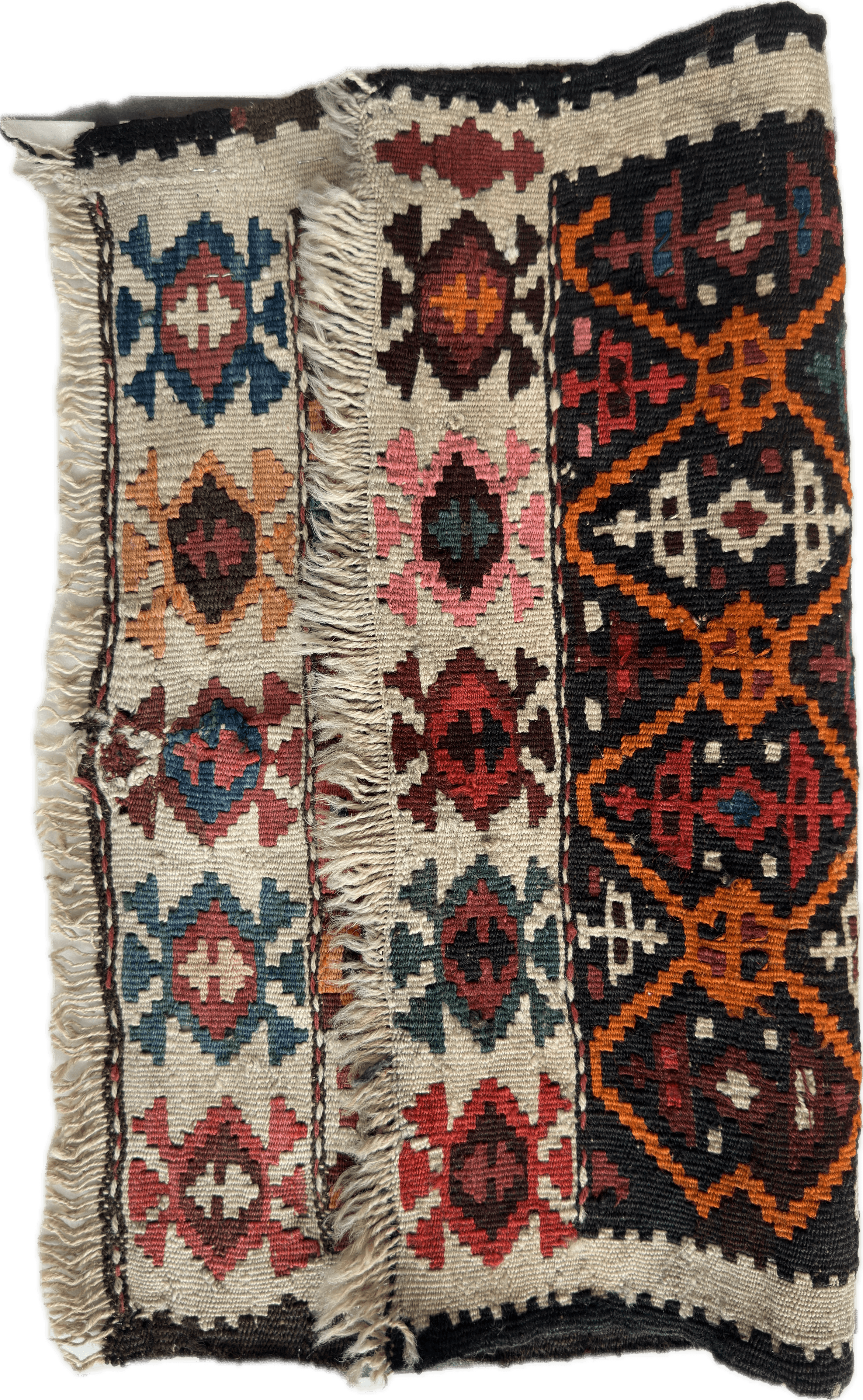 Antique Tribal Shahsavan Caucasian Bagface - 26" X 18"