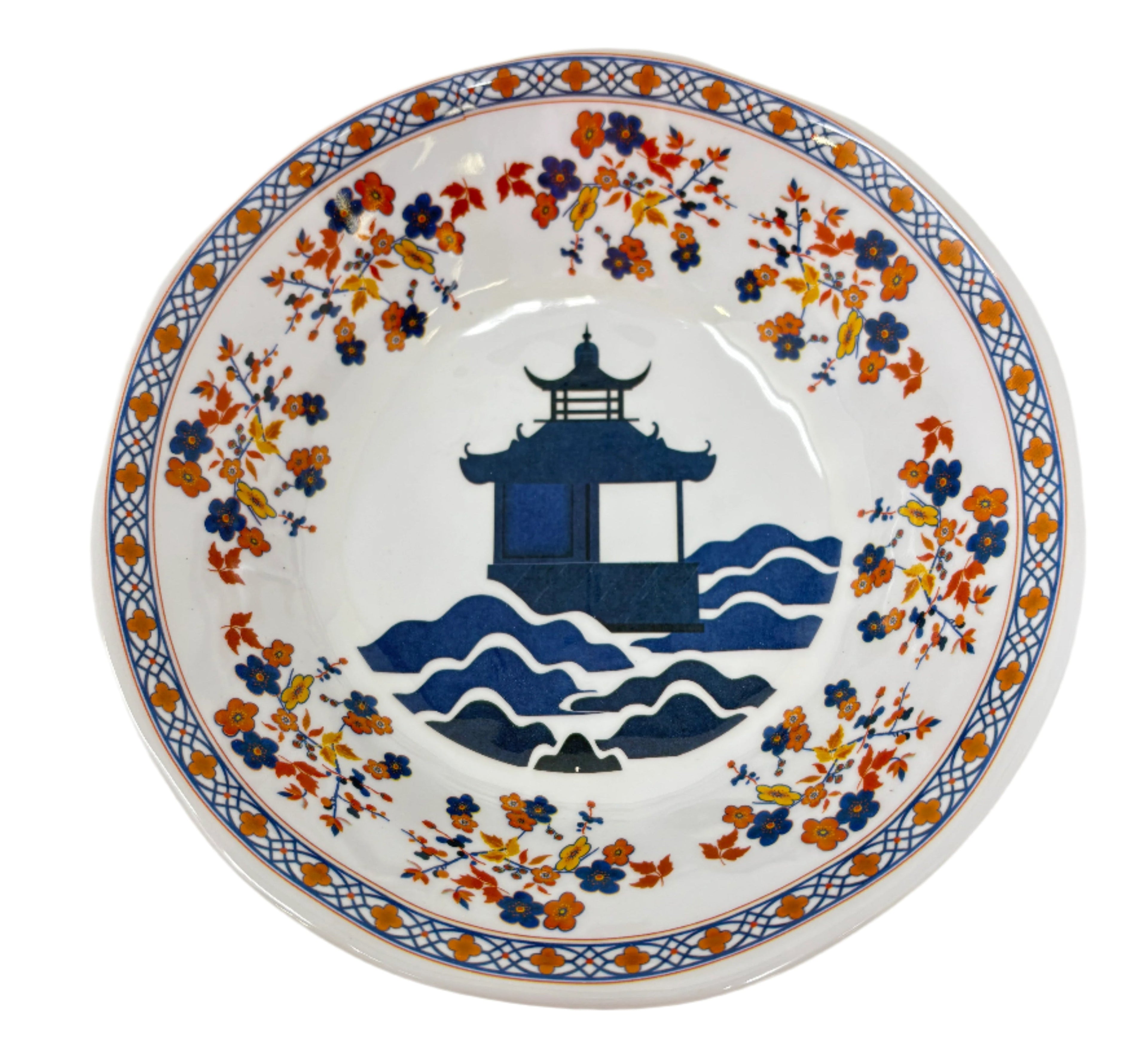 Blooming Sunset Pagoda Melamine Dinnerware Collection