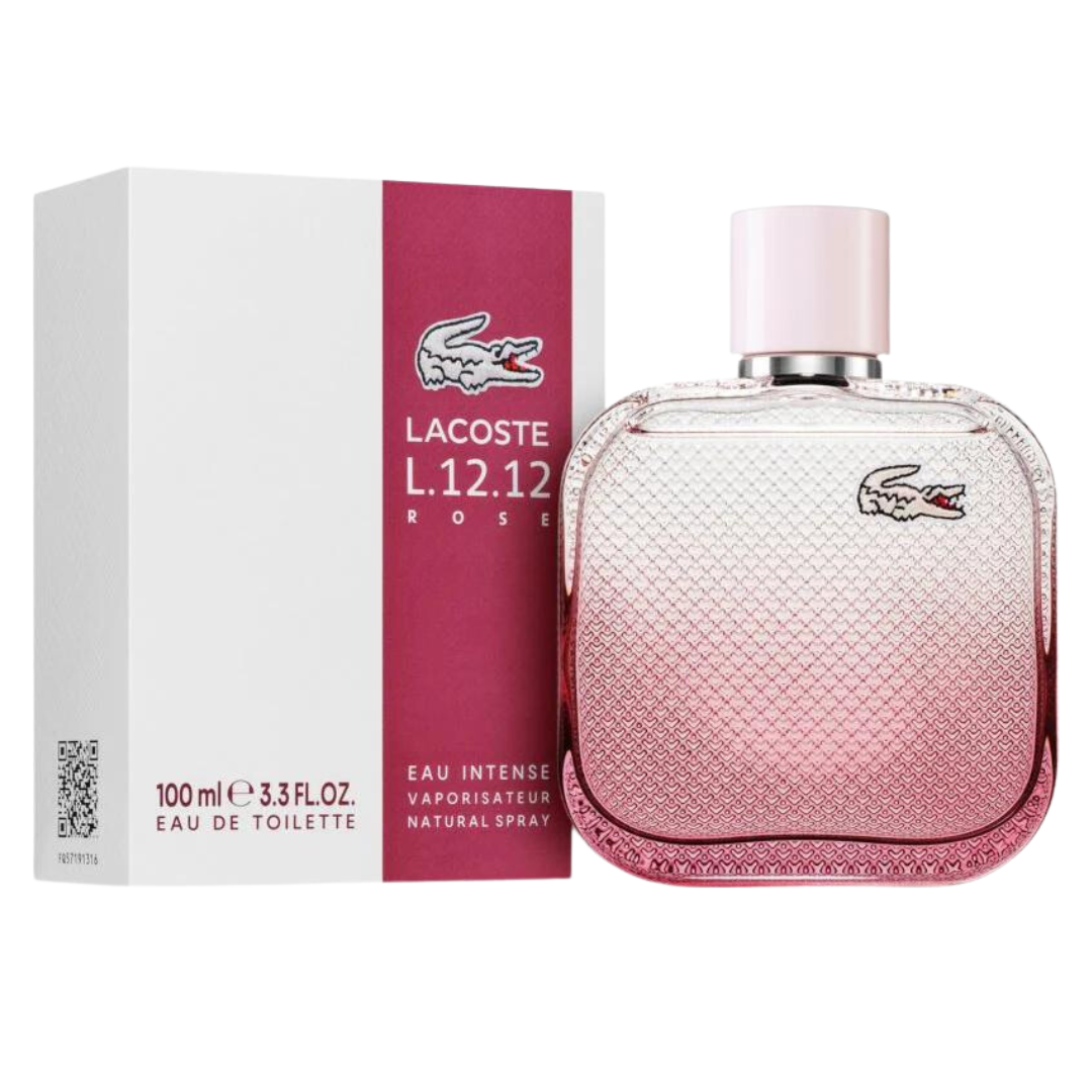 Lacoste L.12.12 Rosé Intense Eau de Toilette (3.3 oz)