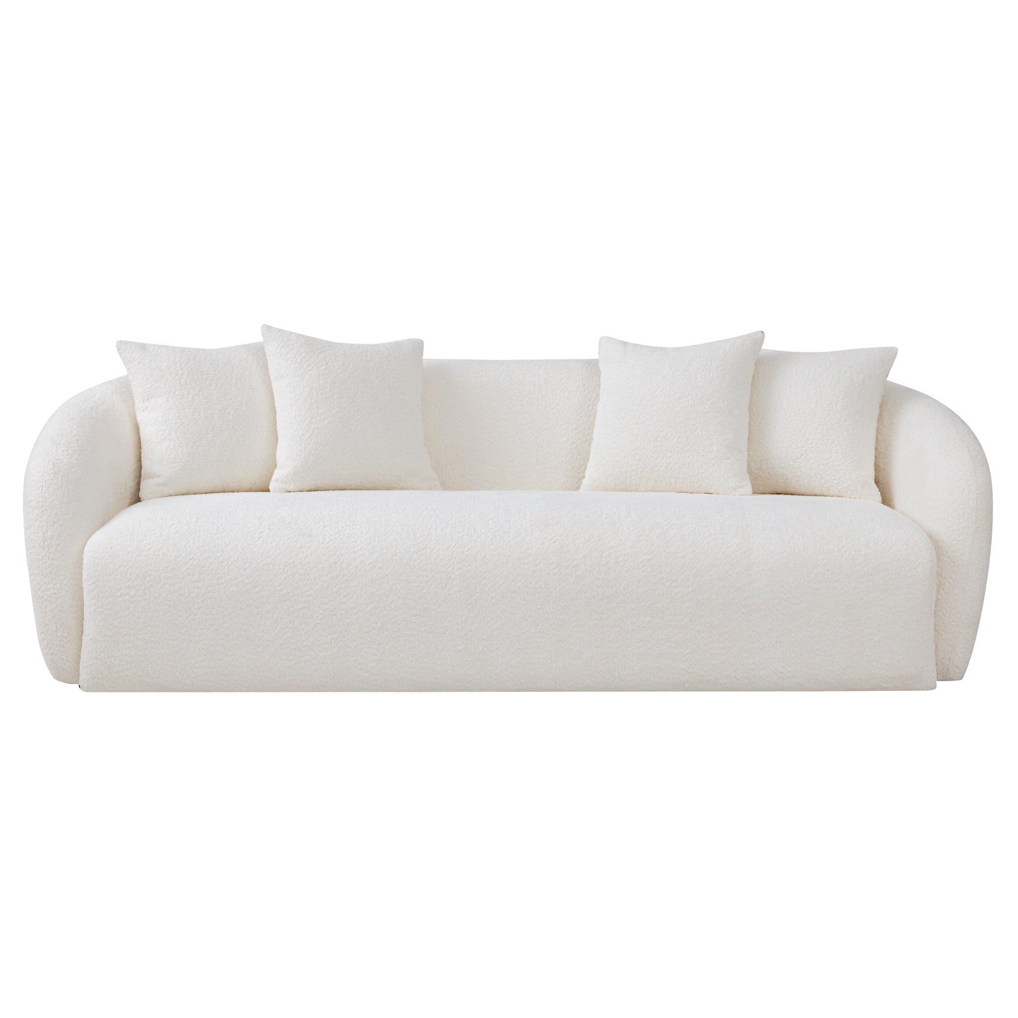 Linden Ivory Boucle Sofa – Designer Sofa – Curated by SHOPLOBBIE | Fre