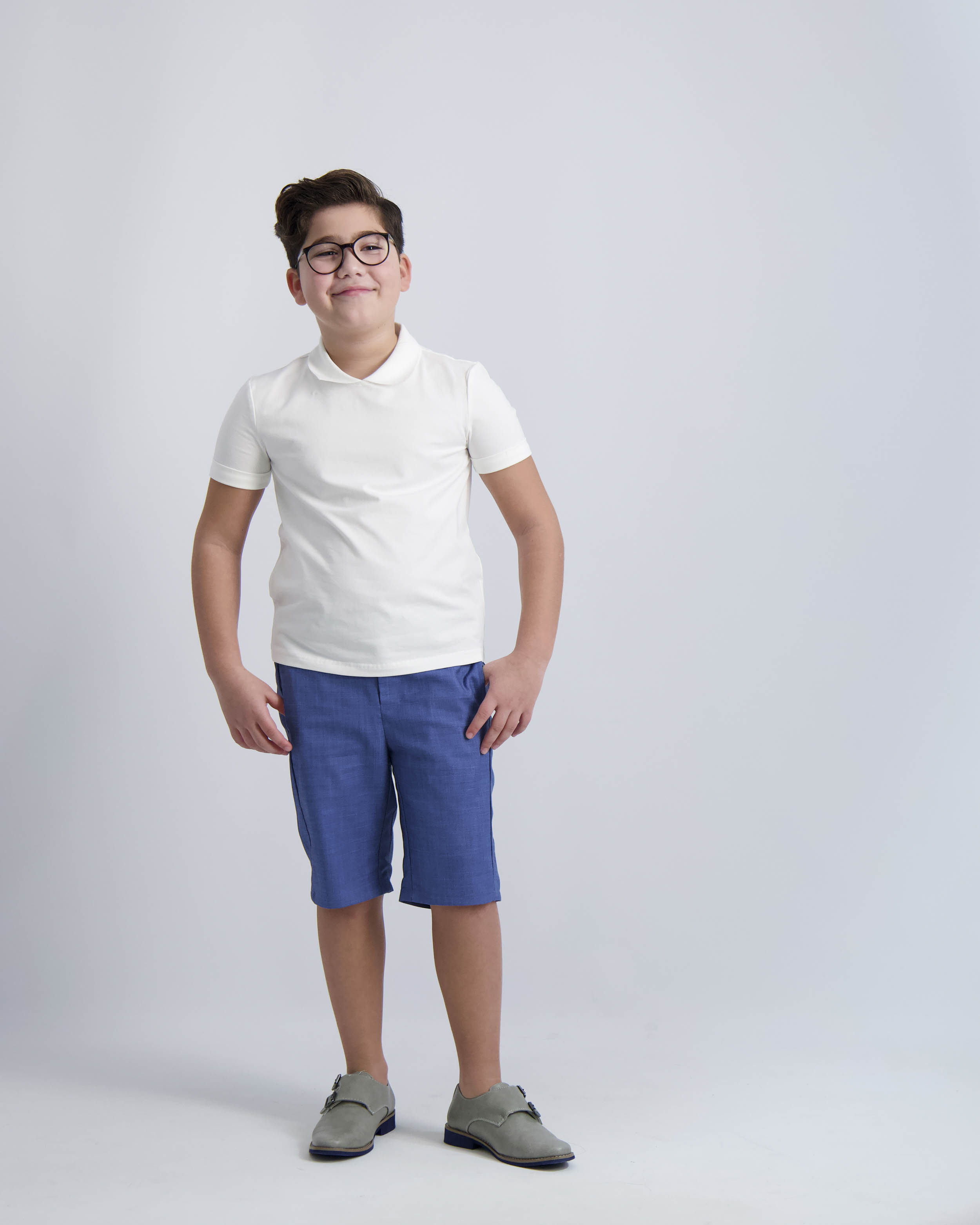 Egyptian Blue Short Dress Pants