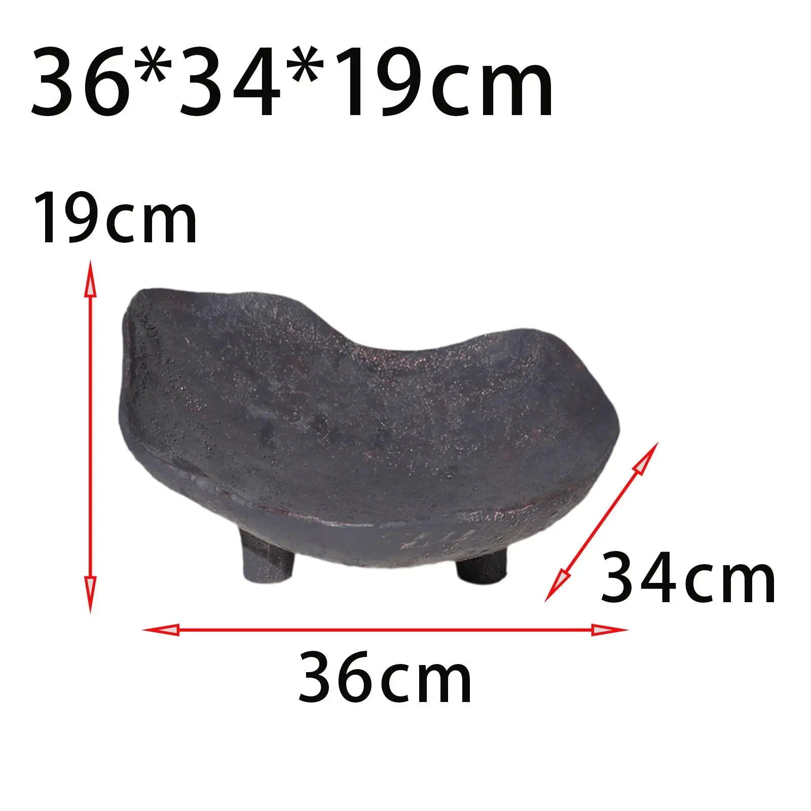 Fruit Tray Food Snack Serving Plate Party Ornaments Key Bowl Coffee Table Living Room Kitchen Counter Fruit Bowl Fruit Plate