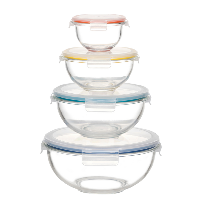 Mix & Store Glass Bowl Set
