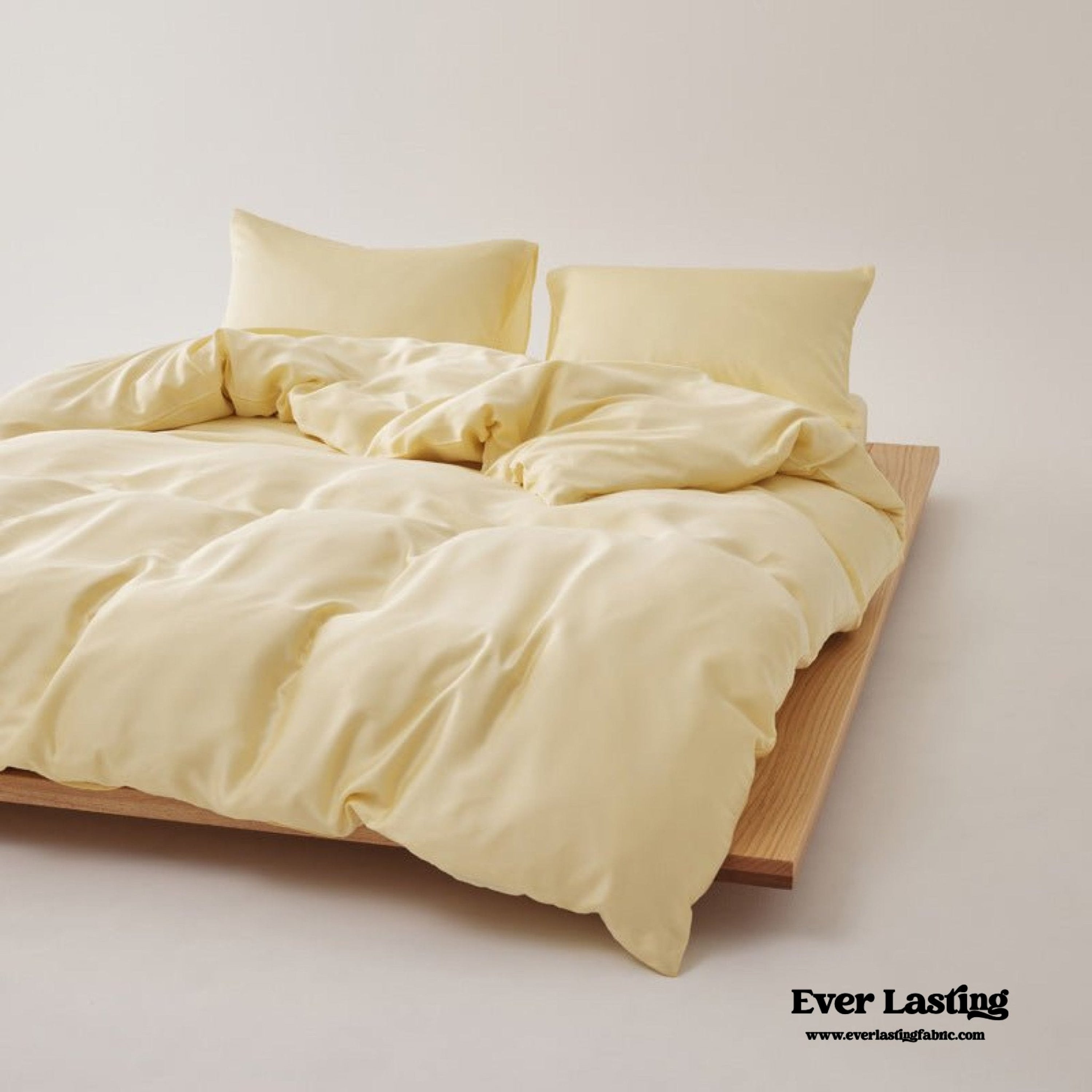 Adeline Pastel Silky Cooling TENCEL™ Bedding Set / Blue