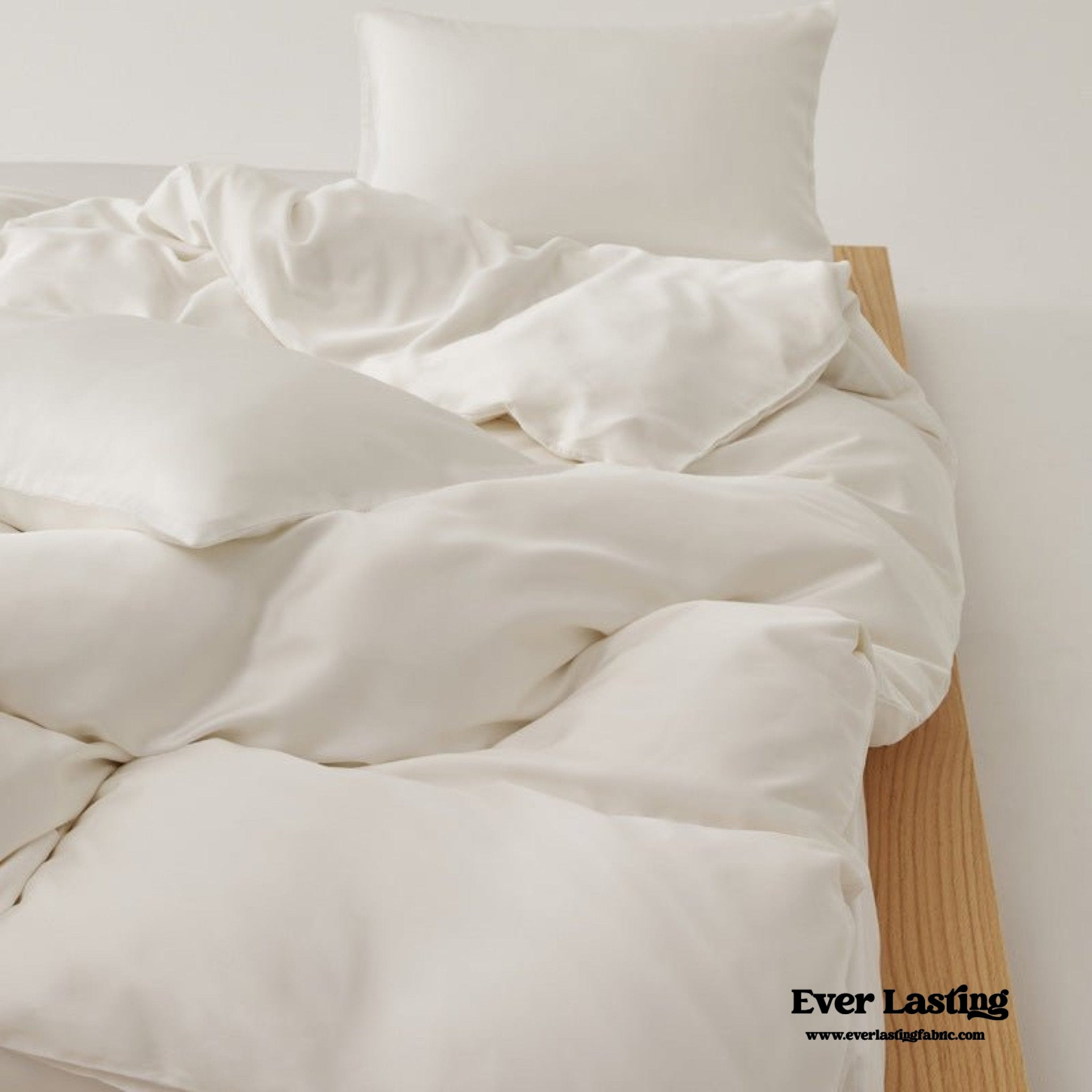 Adeline Pastel Silky Cooling TENCEL™ Bedding Set / Blue