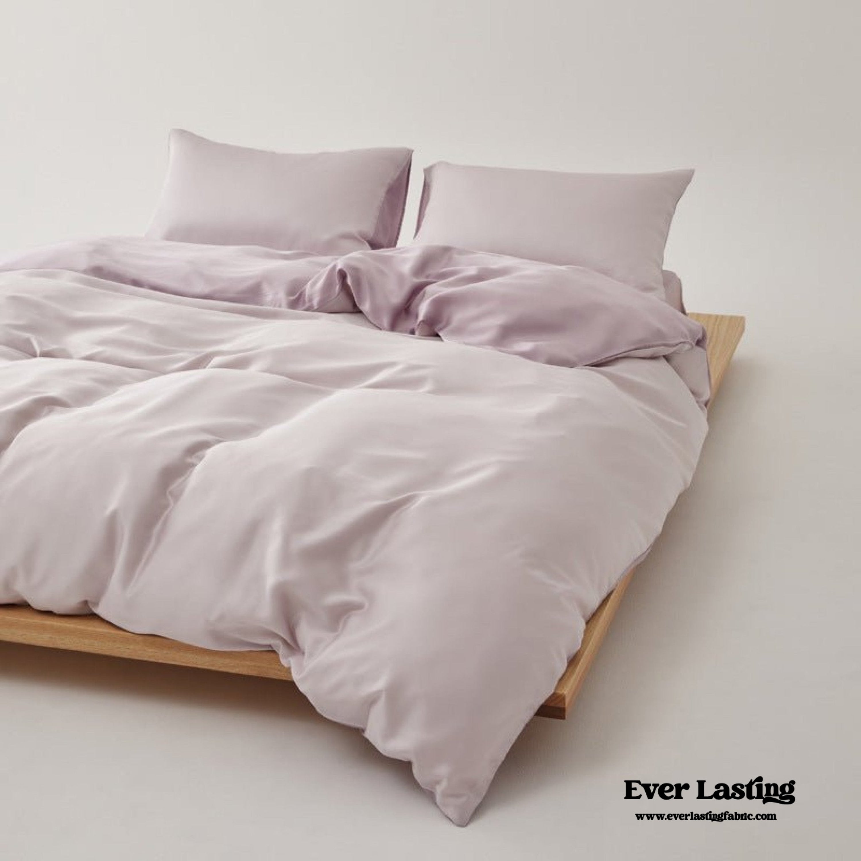 Adeline Pastel Silky Cooling TENCEL™ Bedding Set / Coffee