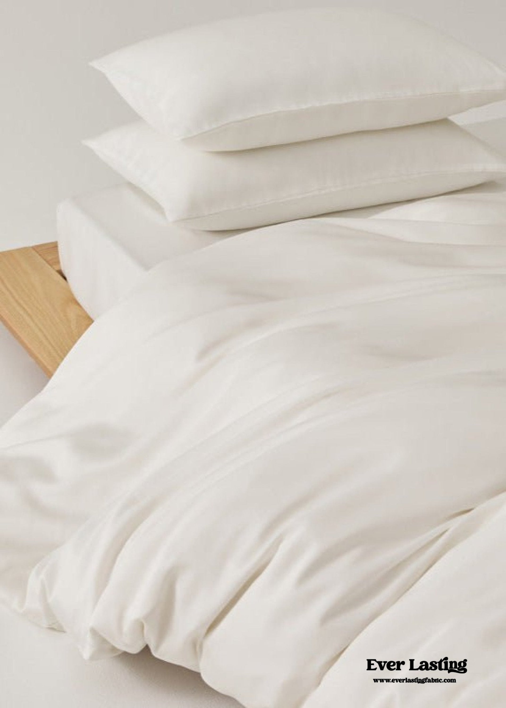 Adeline Pastel Silky Cooling TENCEL™ Bedding Set / Coffee