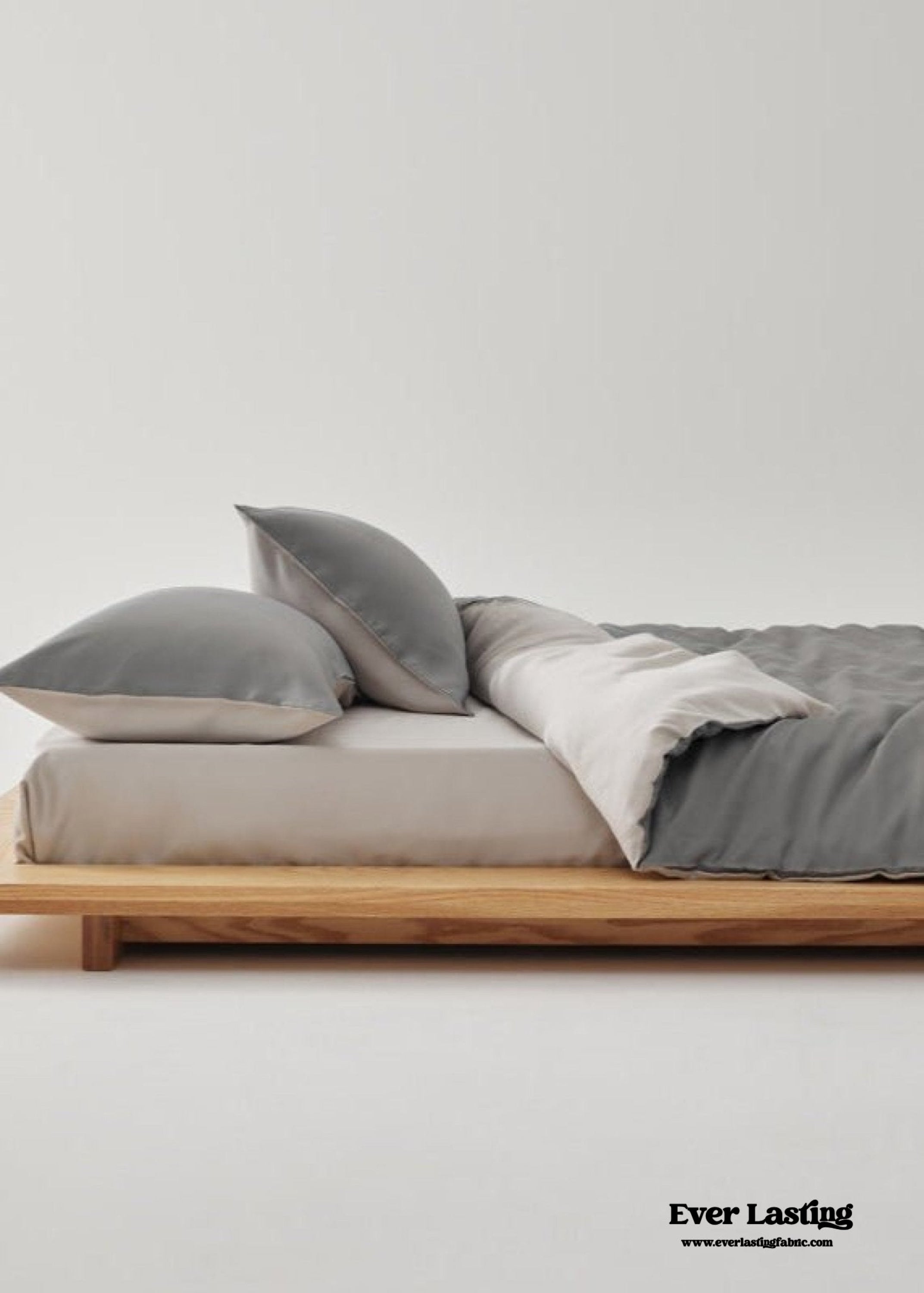 Adeline Pastel Silky Cooling TENCEL™ Bedding Set / Coffee