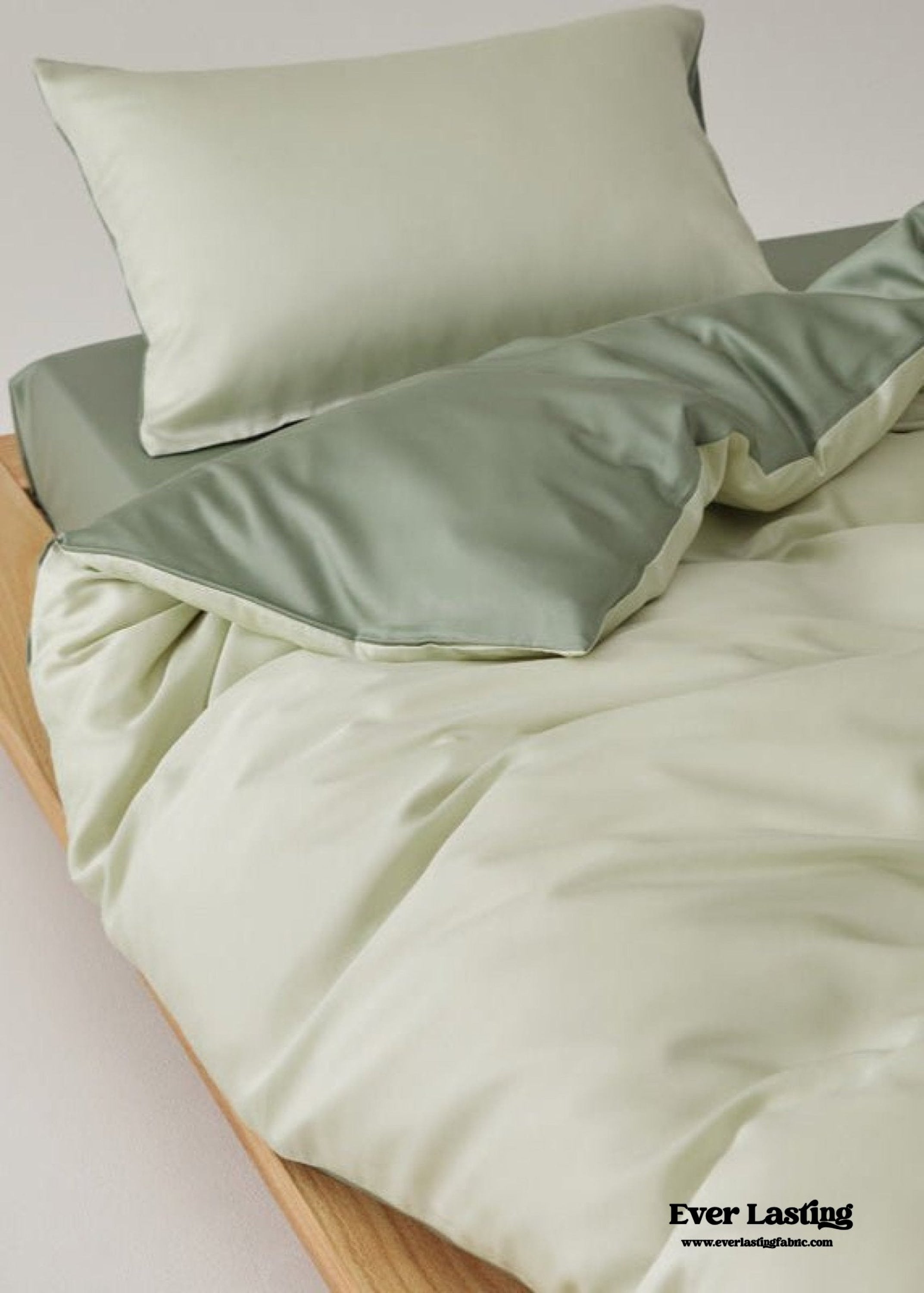 Adeline Pastel Silky Cooling TENCEL™ Bedding Set / Coffee
