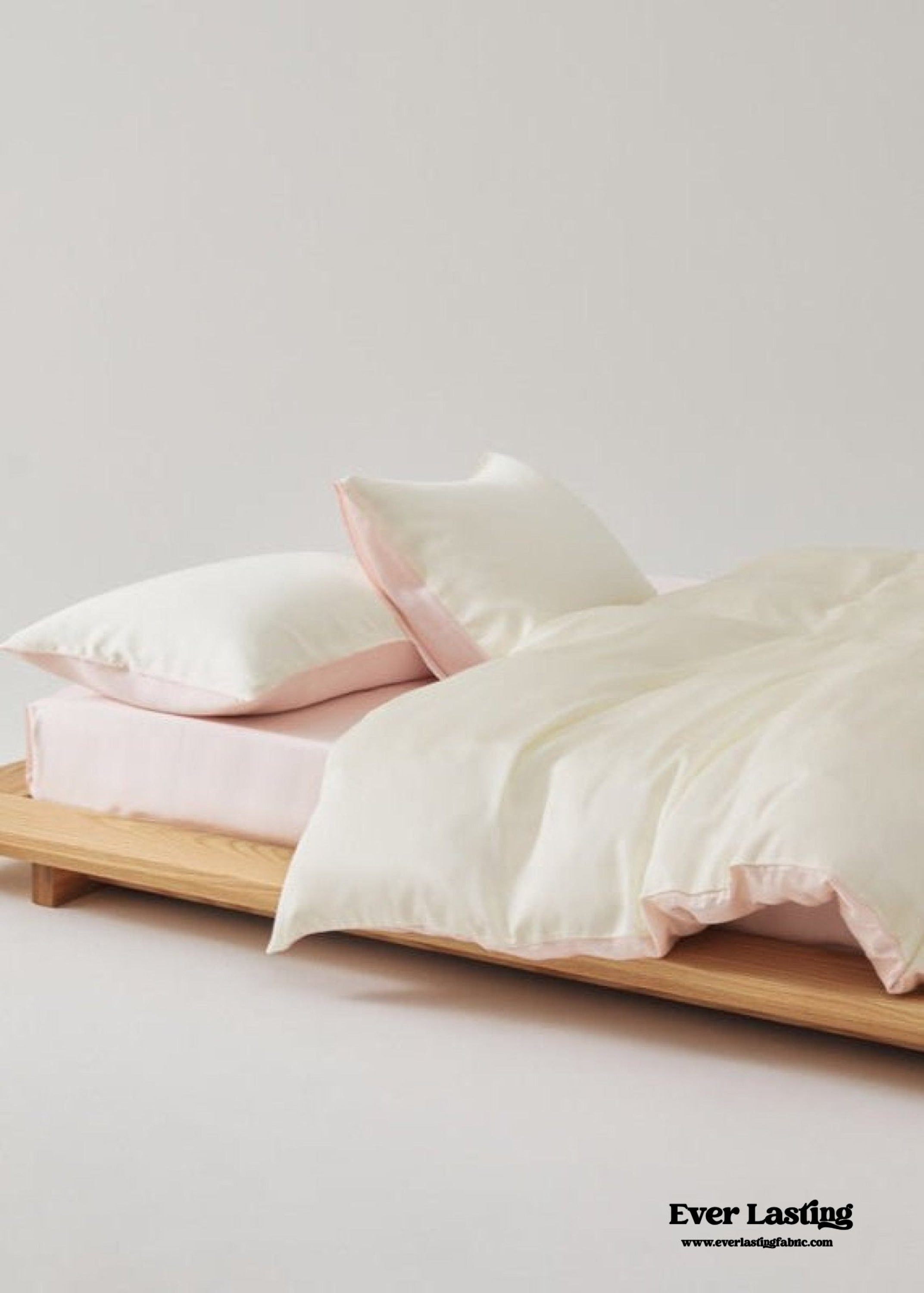 Adeline Pastel Silky Cooling TENCEL™ Bedding Set / Coffee