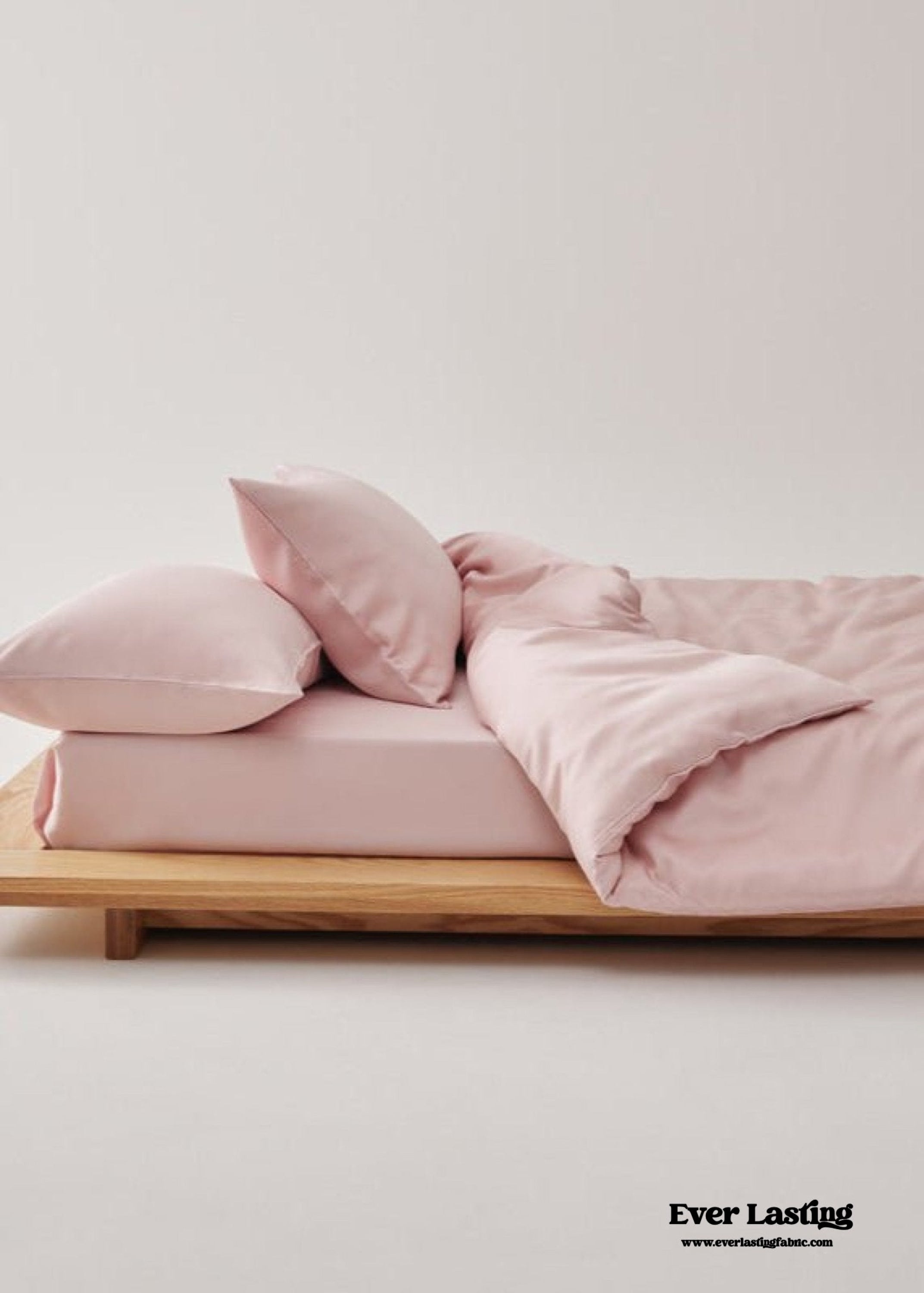 Adeline Pastel Silky Cooling TENCEL™ Bedding Set / Coffee