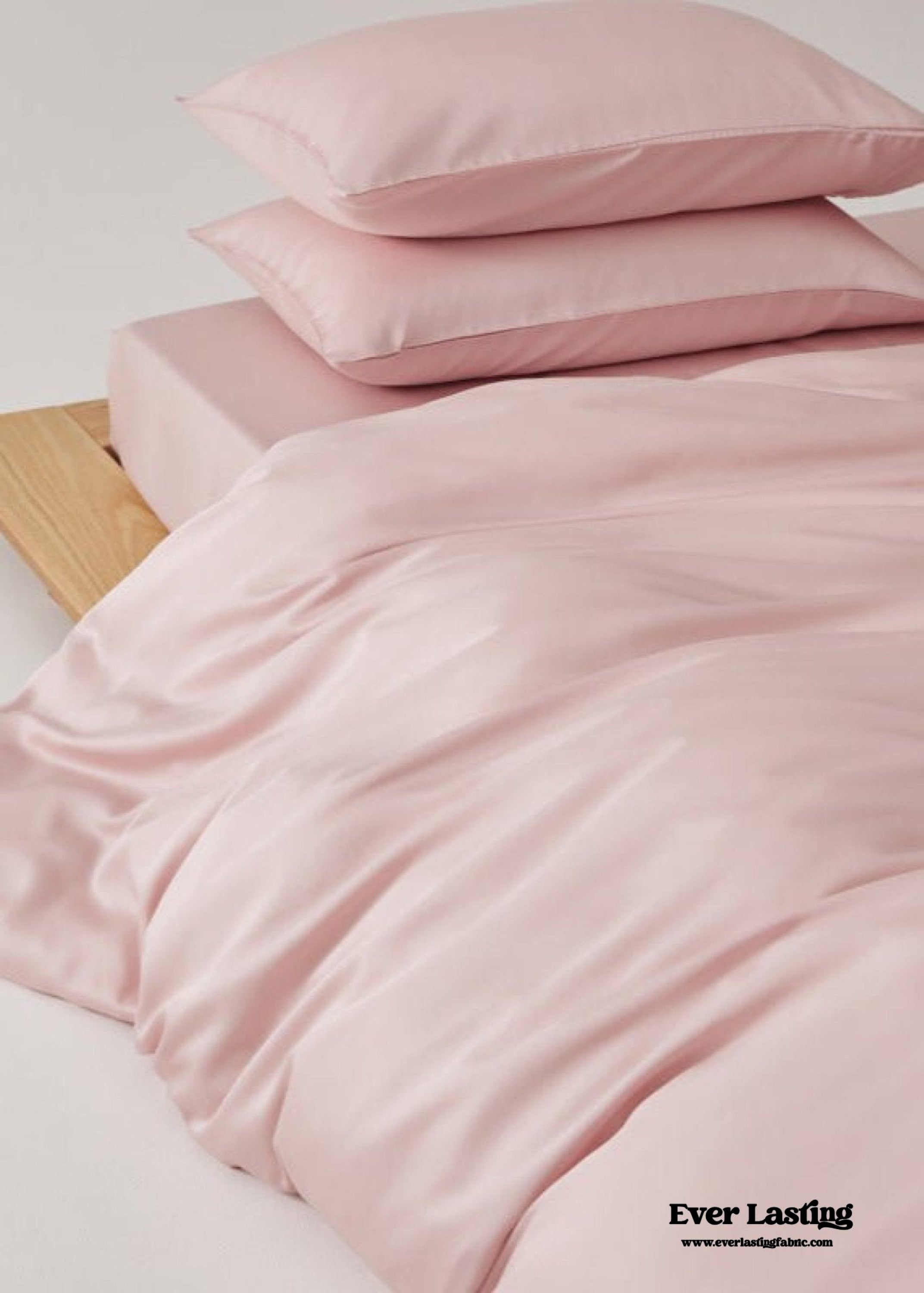 Adeline Pastel Silky Cooling TENCEL™ Bedding Set / Coffee